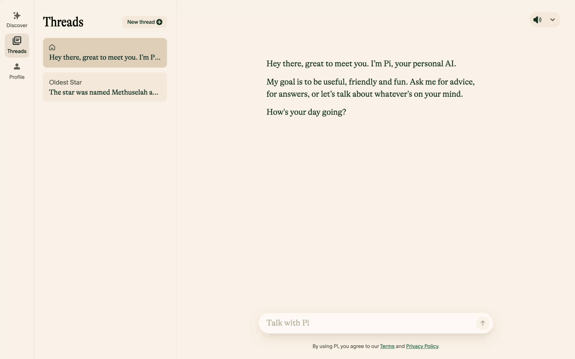 Pi Web AI interface screenshot 6
