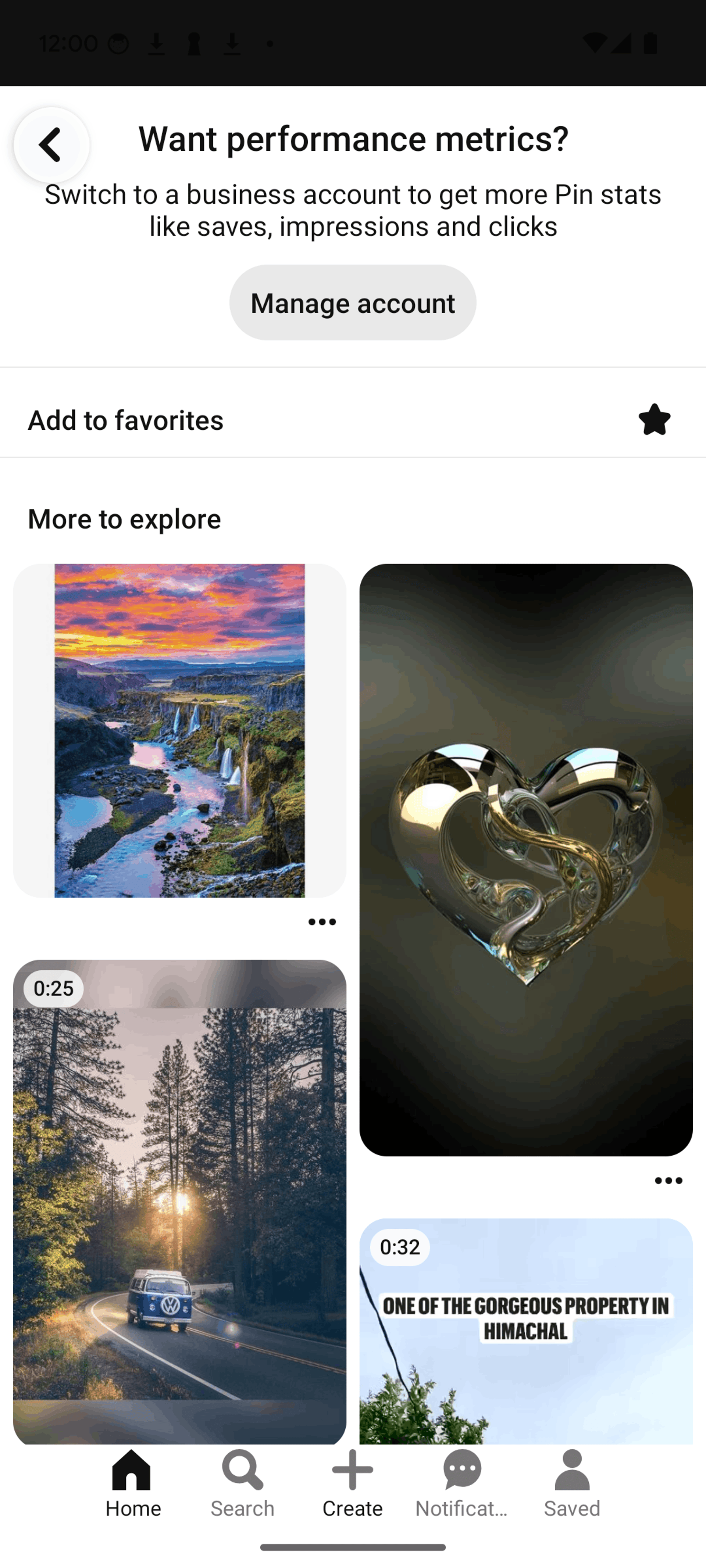 Pinterest Android Lifestyle interface screenshot 4
