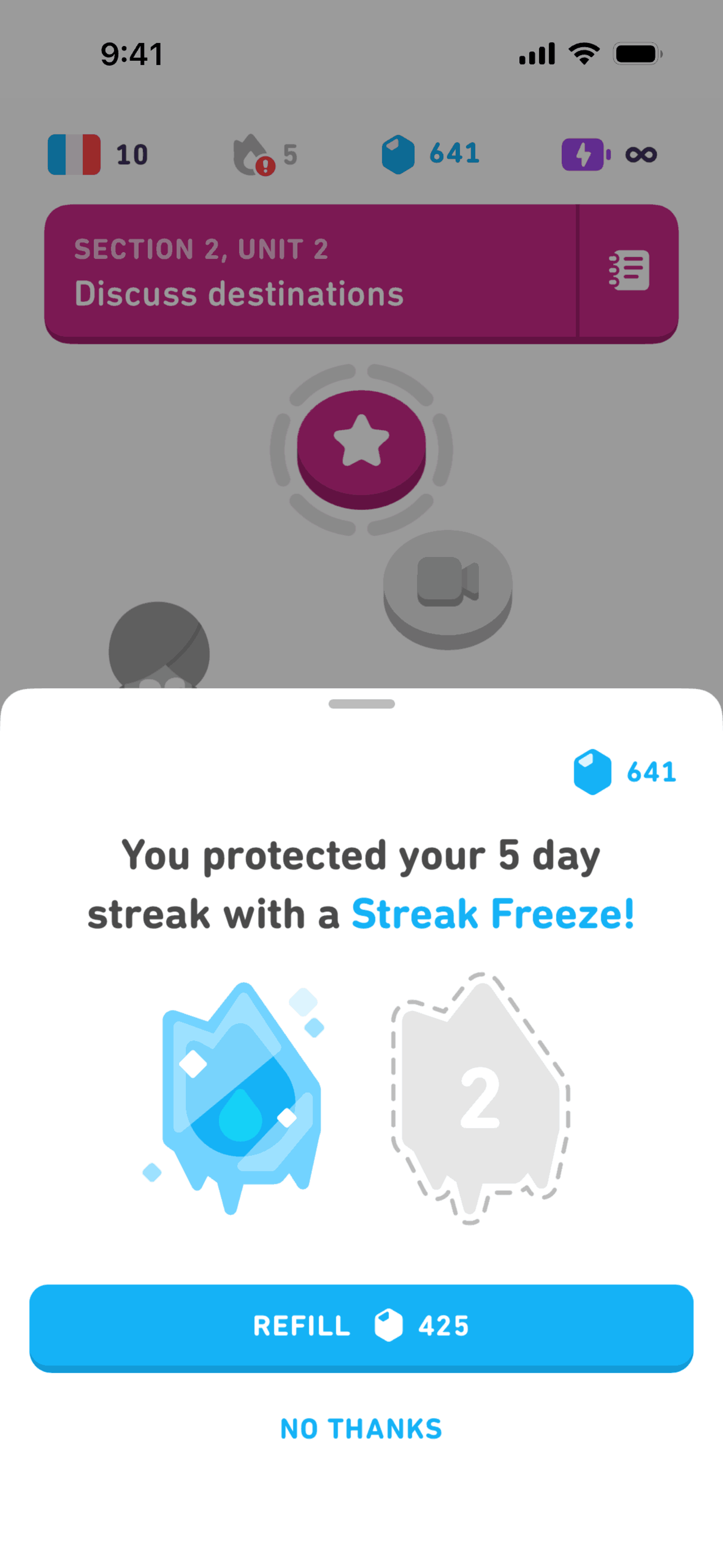 Duolingo iOS Education interface screenshot 12