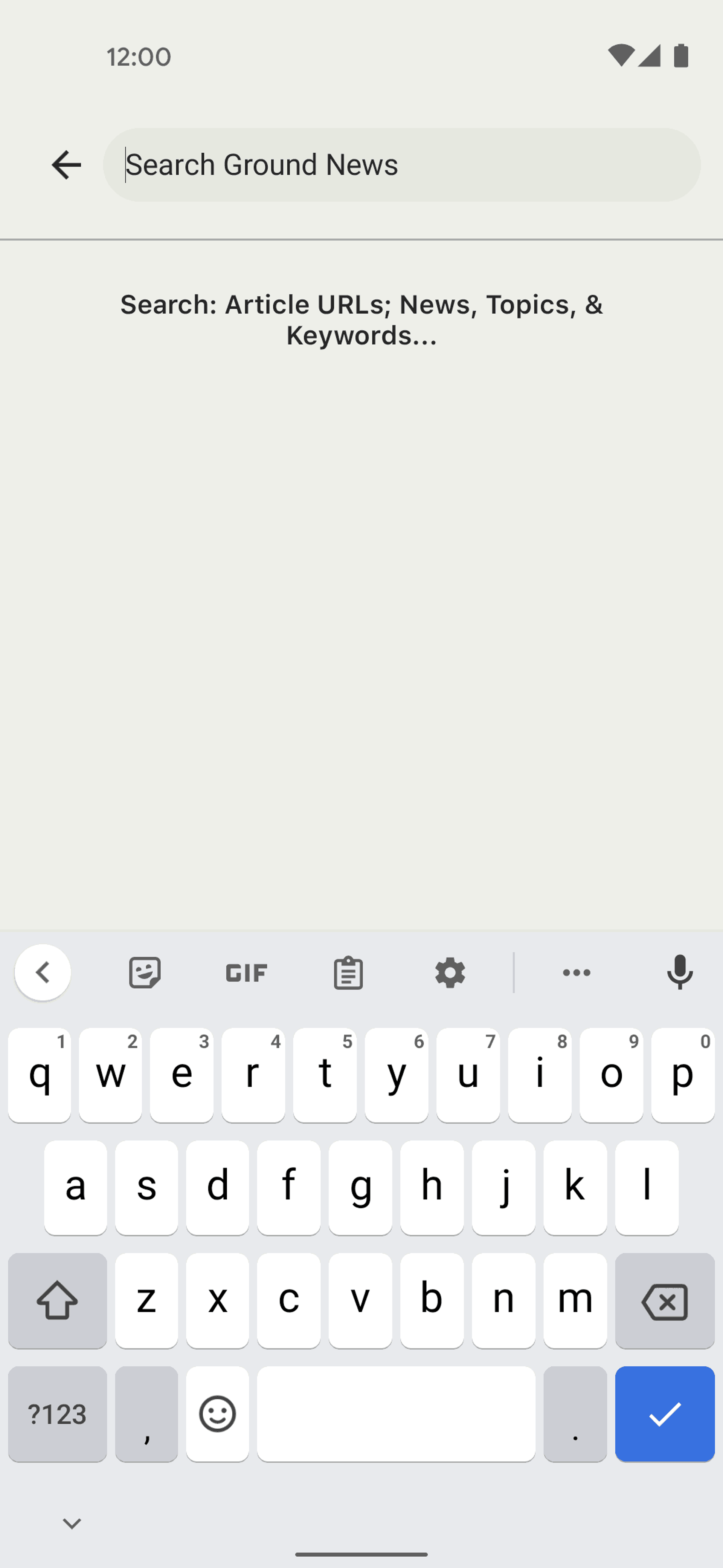 Ground News Android News interface screenshot 13