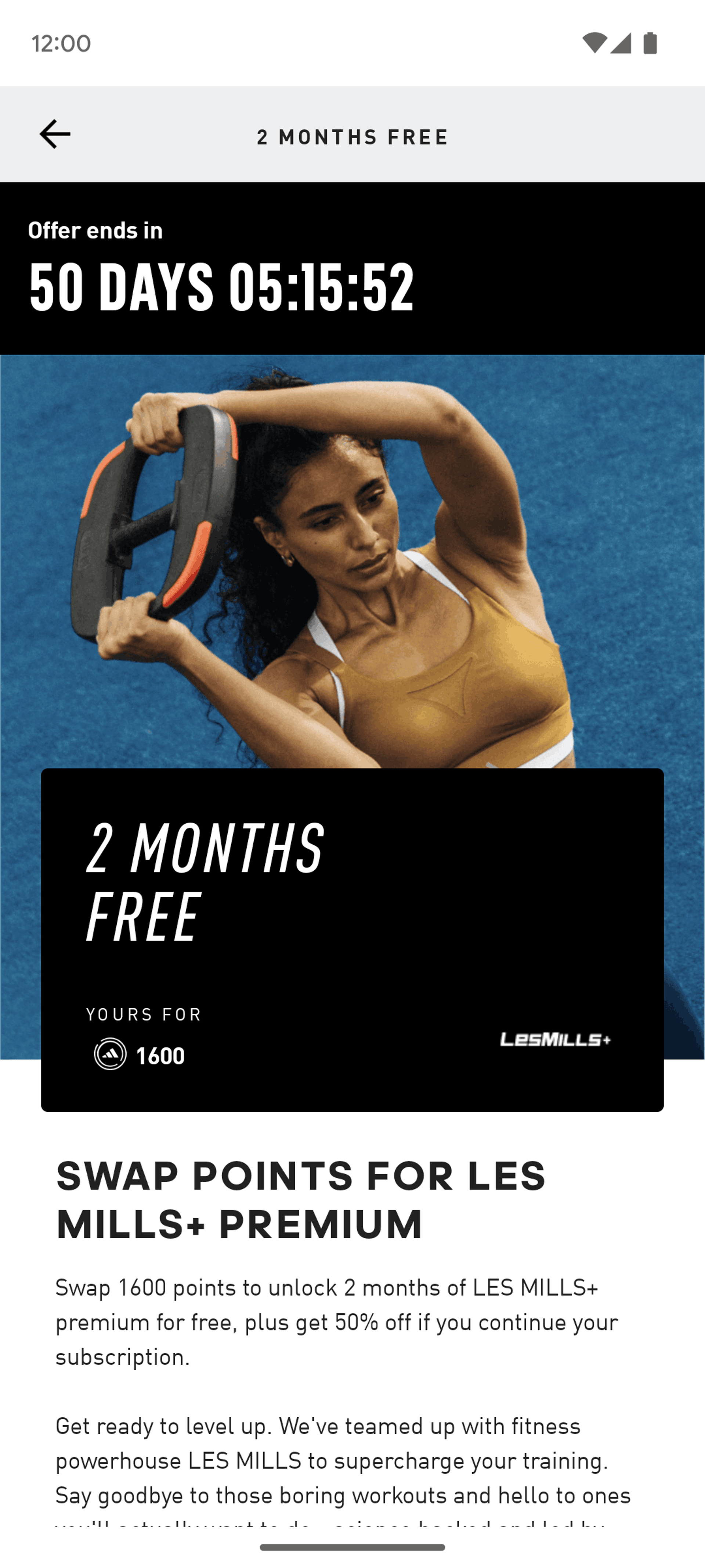 adidas Android Shopping interface screenshot 23