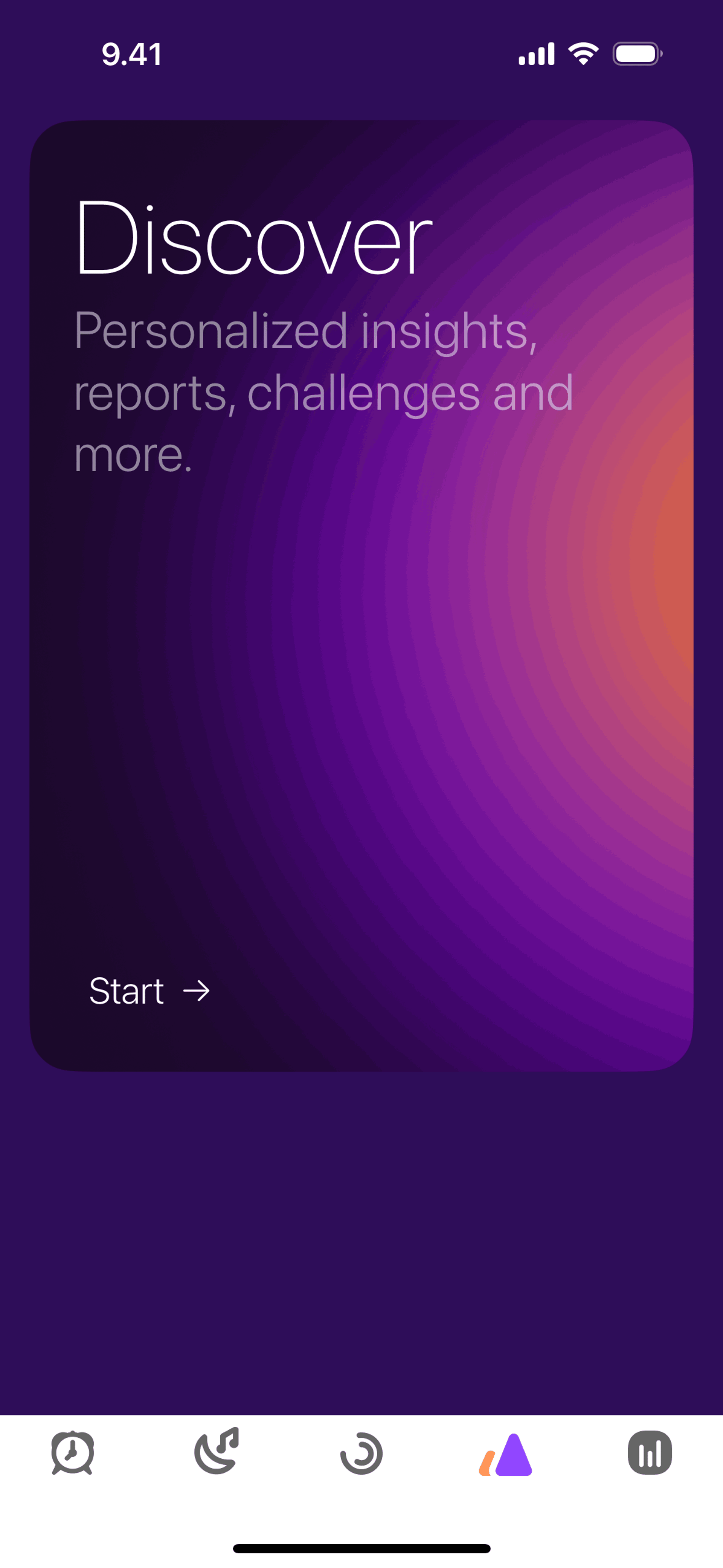 Pillow iOS Health & Fitness interface screenshot 23