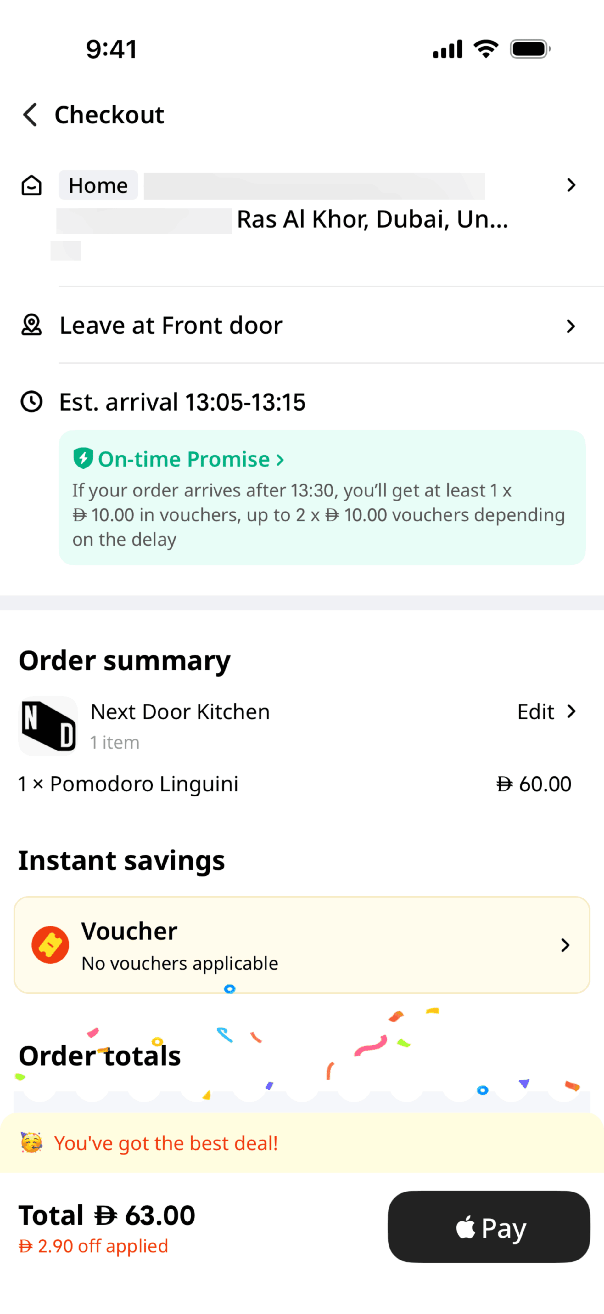Keeta iOS Food & Drink interface screenshot 13