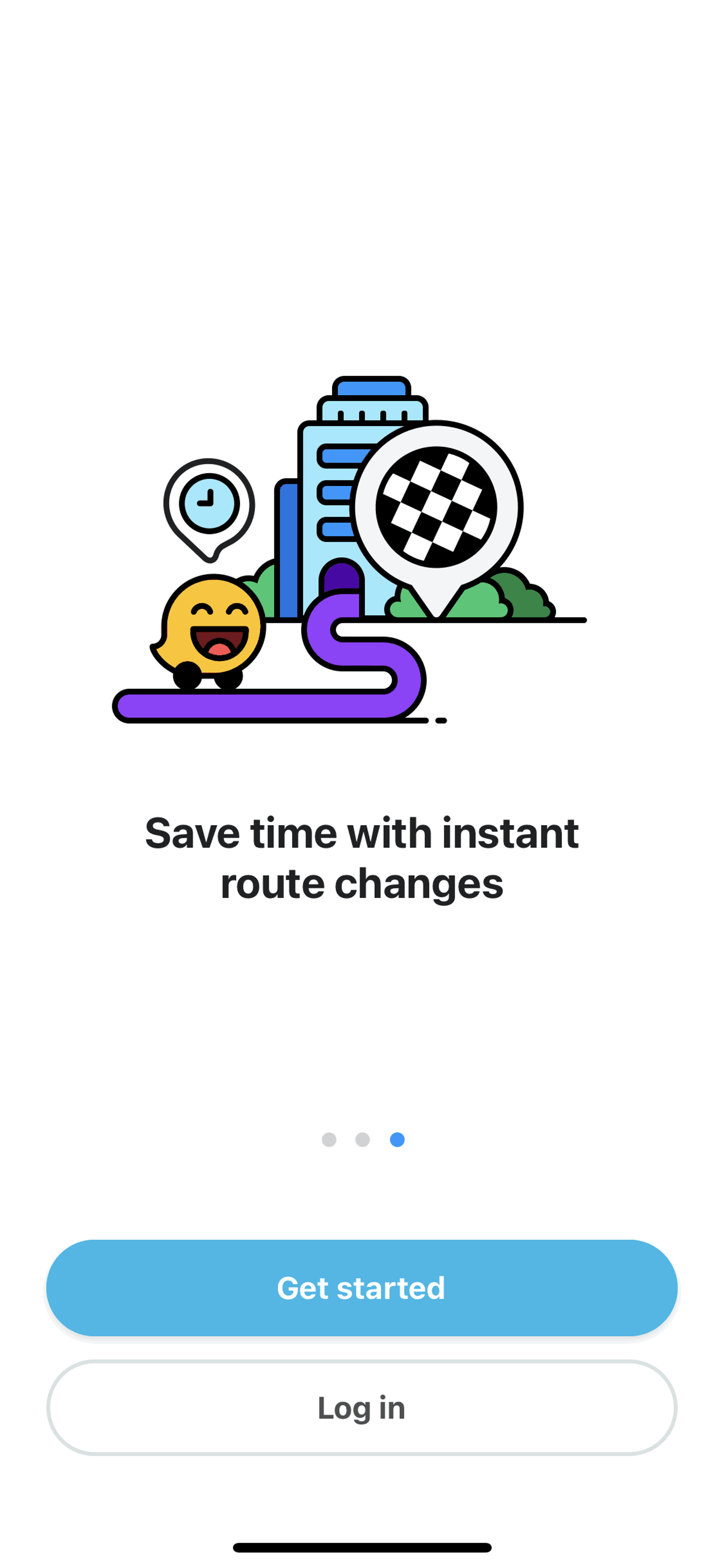 Waze iOS Maps & Navigation interface screenshot 5