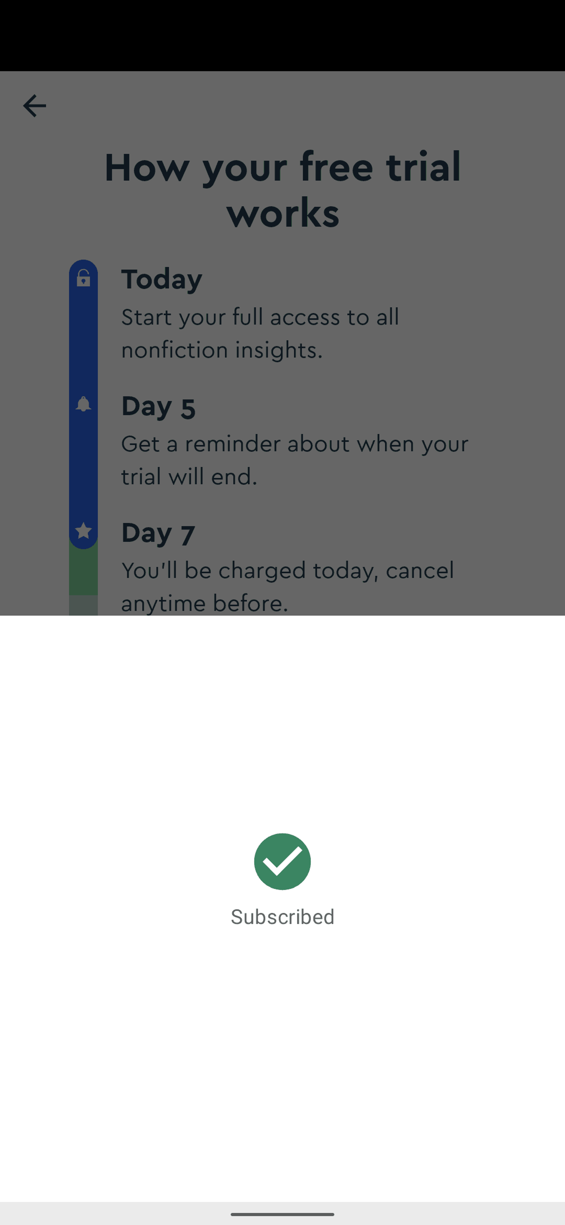 Blinkist Android Education interface screenshot 17