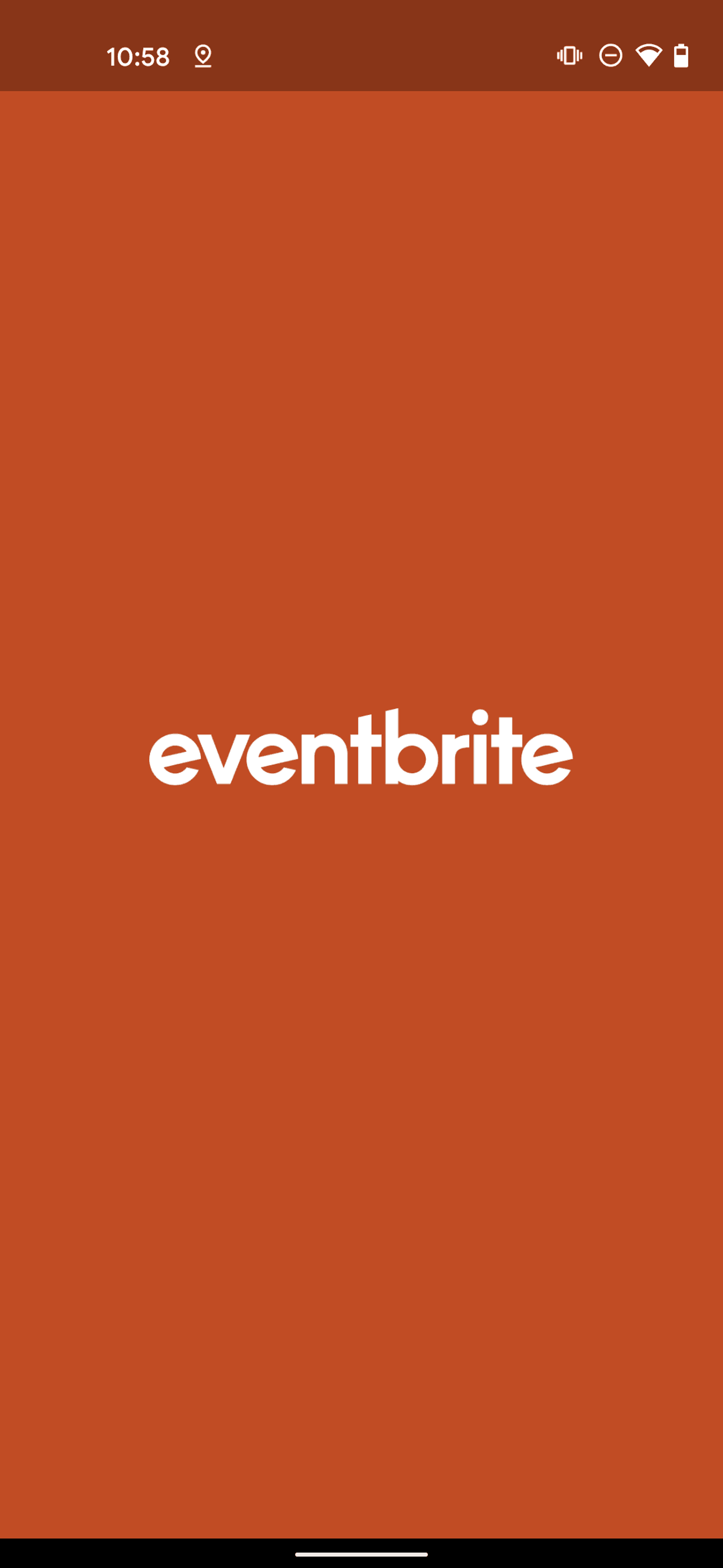 Eventbrite Android Entertainment interface screenshot 1