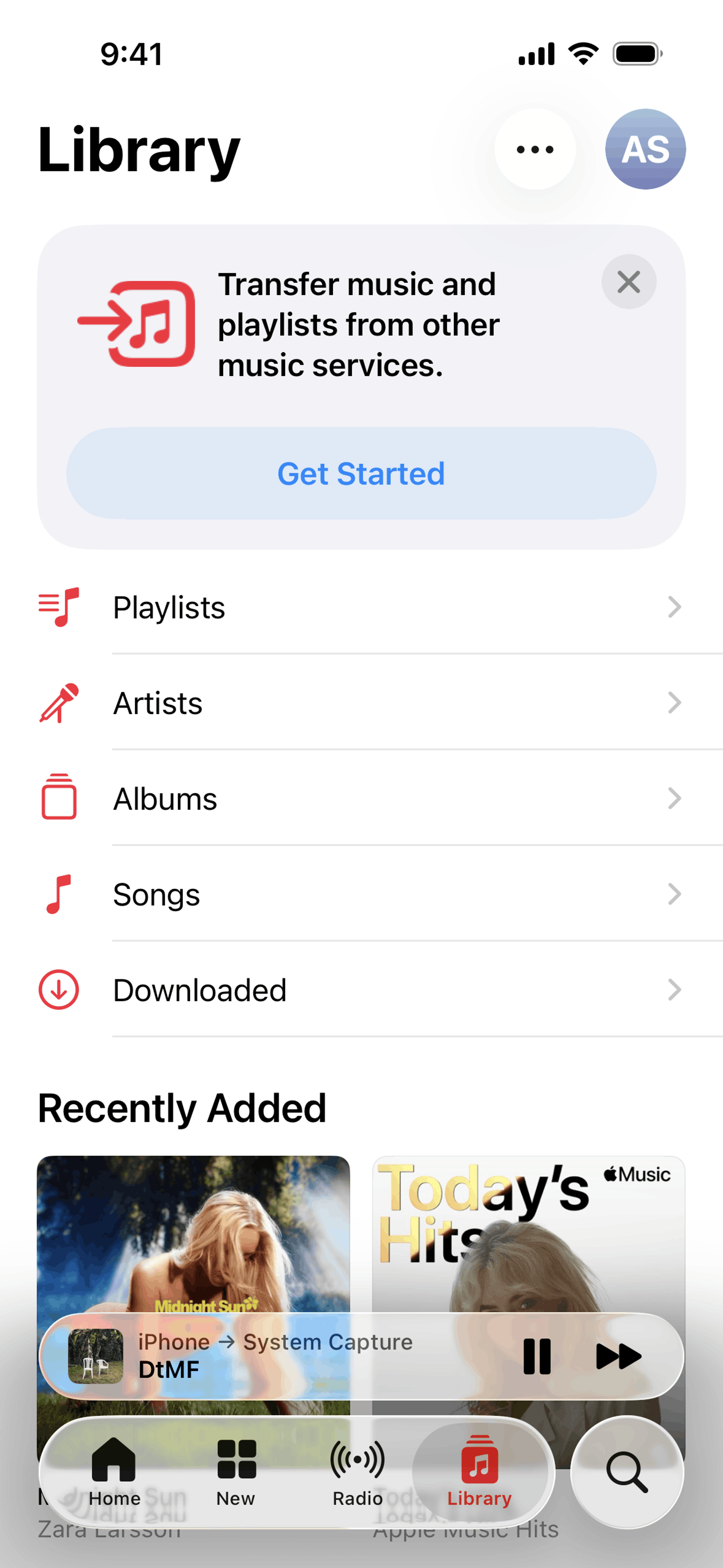 Apple Music iOS Music & Audio interface screenshot 6
