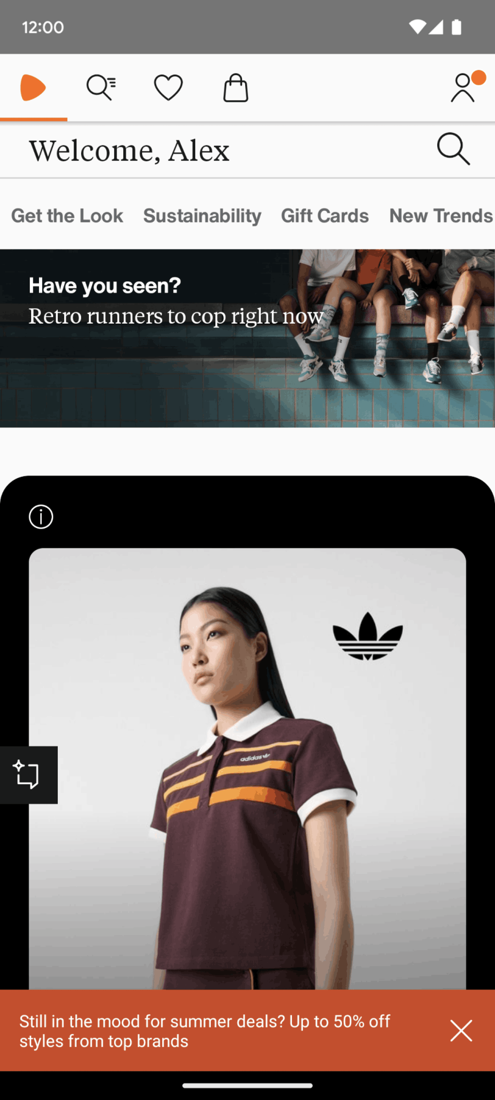Zalando Android Shopping interface screenshot 24