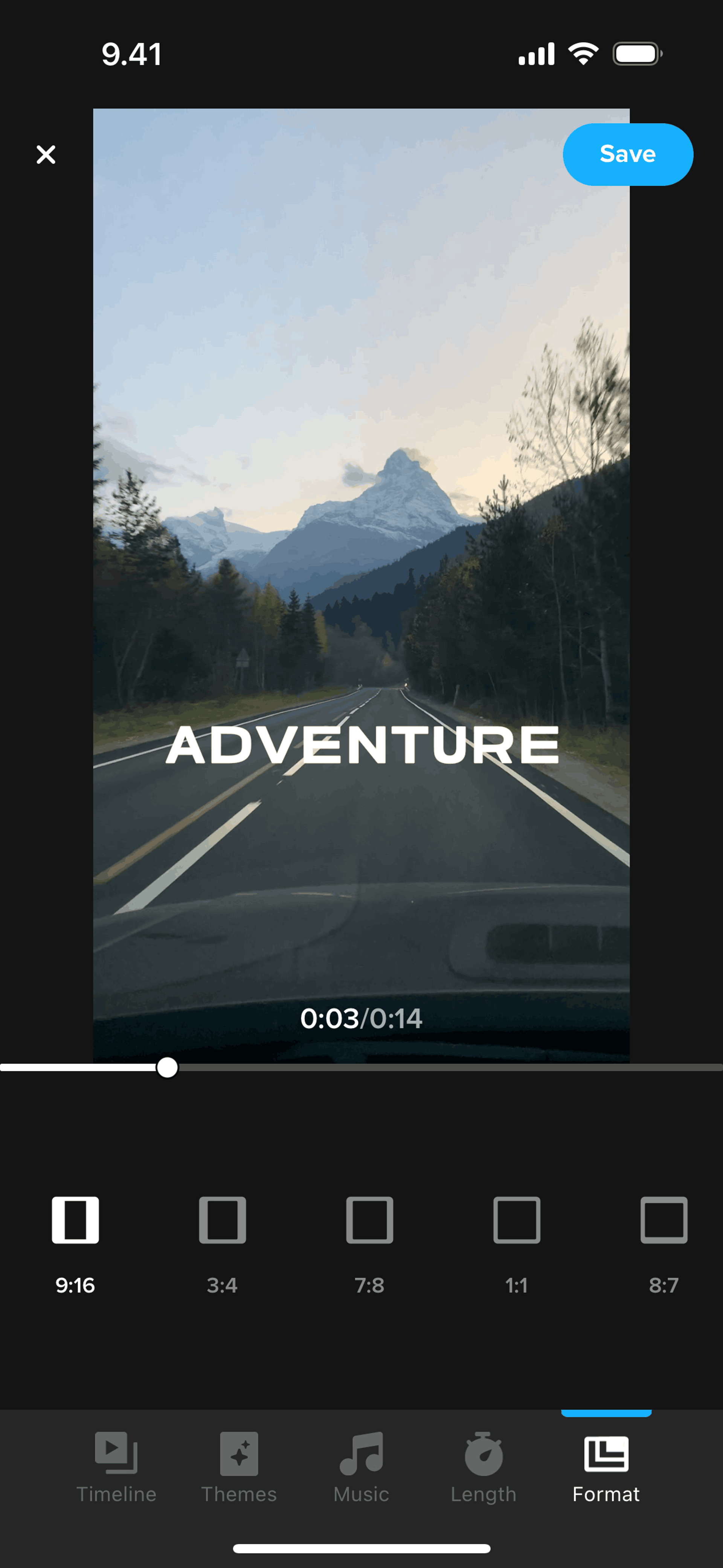 GoPro Quik iOS Photo & Video interface screenshot 6