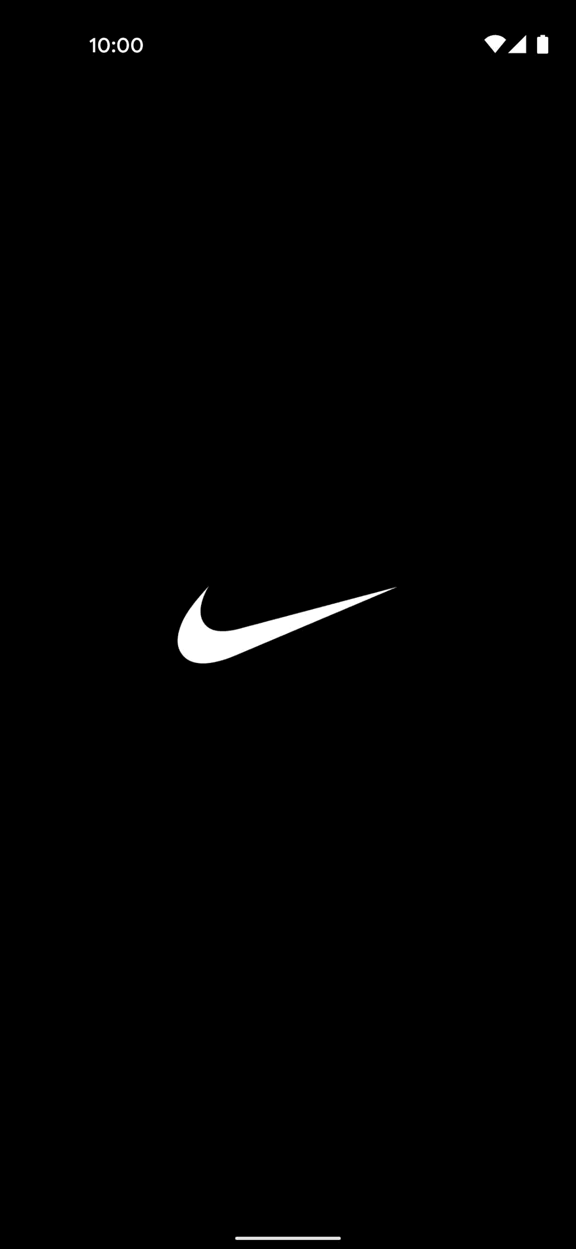 Nike Android Shopping interface screenshot 1