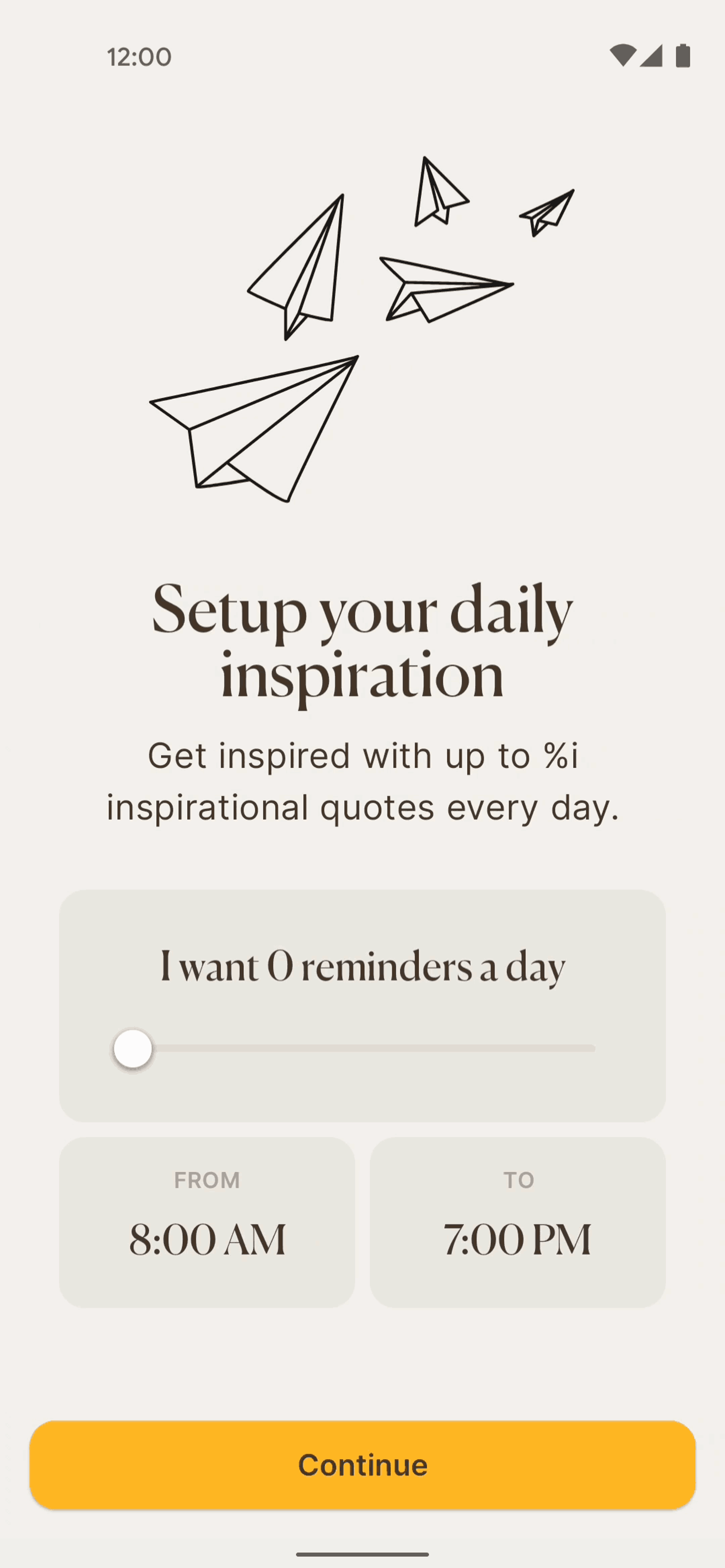 5 Minute Journal Android Health & Fitness interface screenshot 19