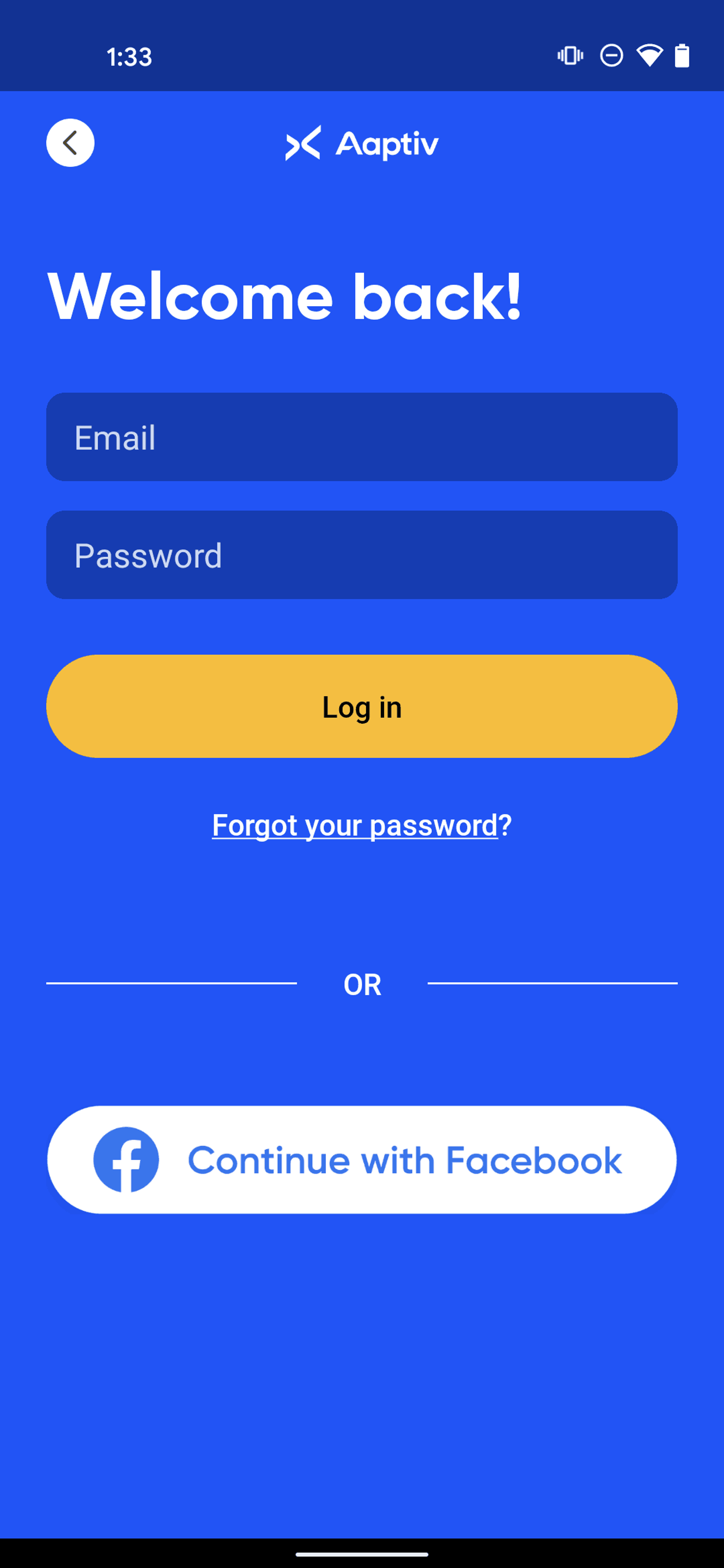 Aaptiv Android Health & Fitness interface screenshot 6