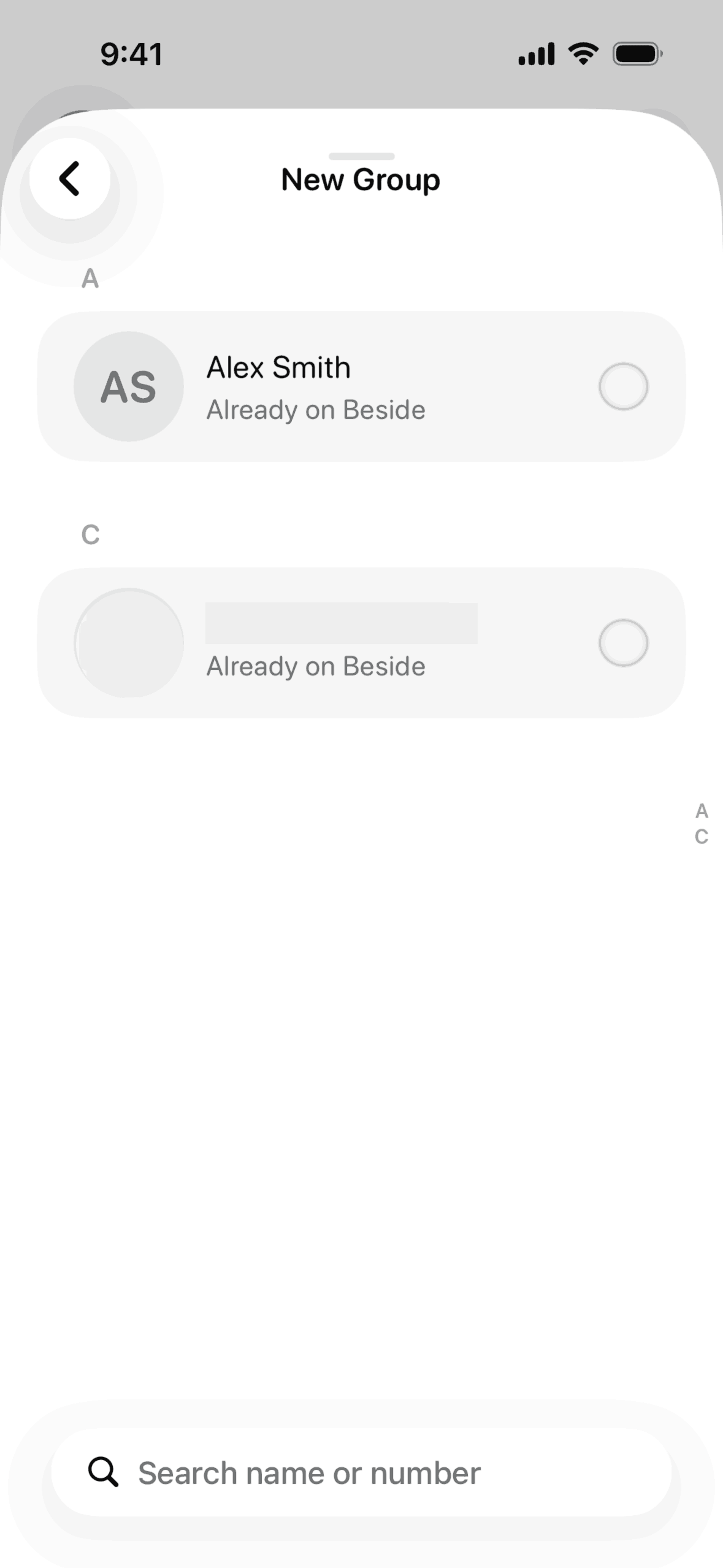 Beside iOS AI interface screenshot 6