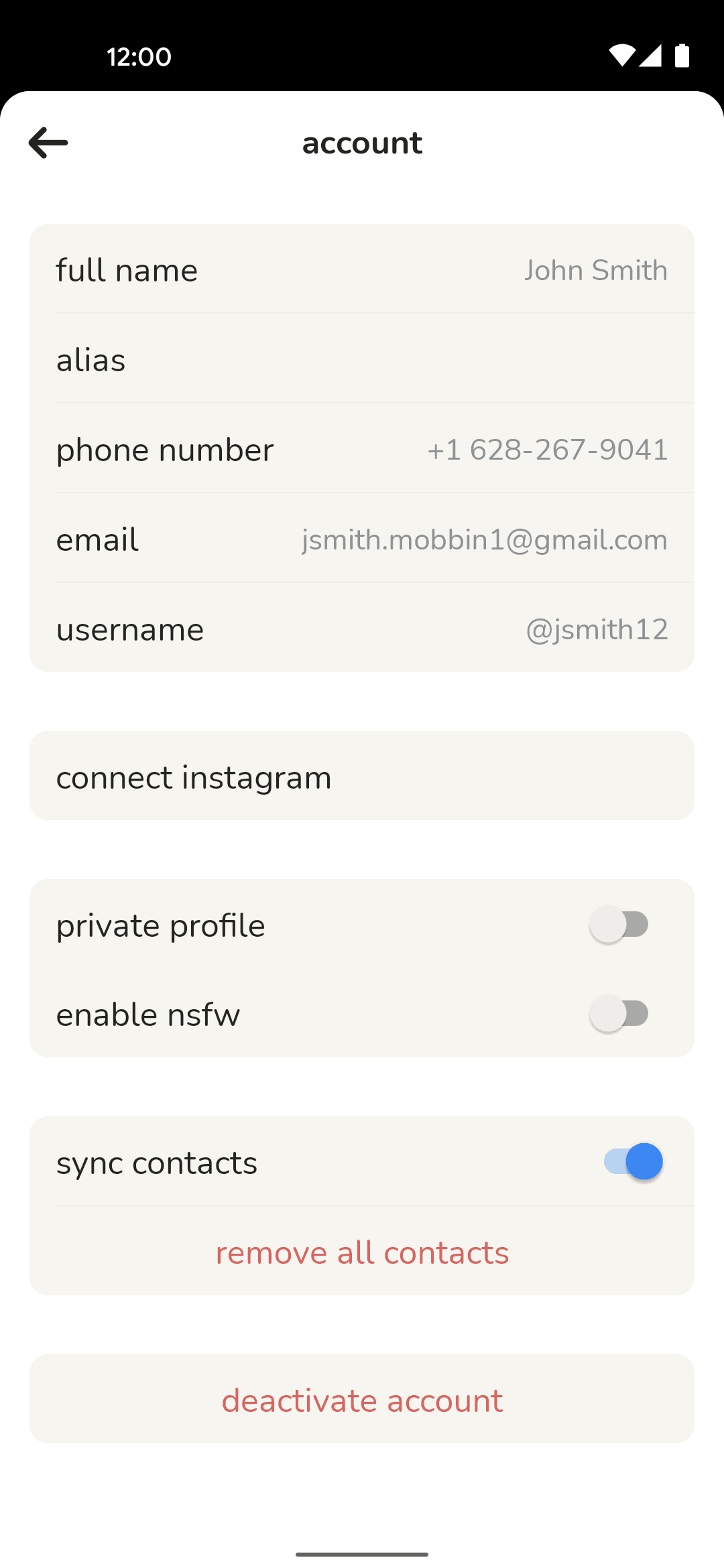 Clubhouse Android Social Networking interface screenshot 24