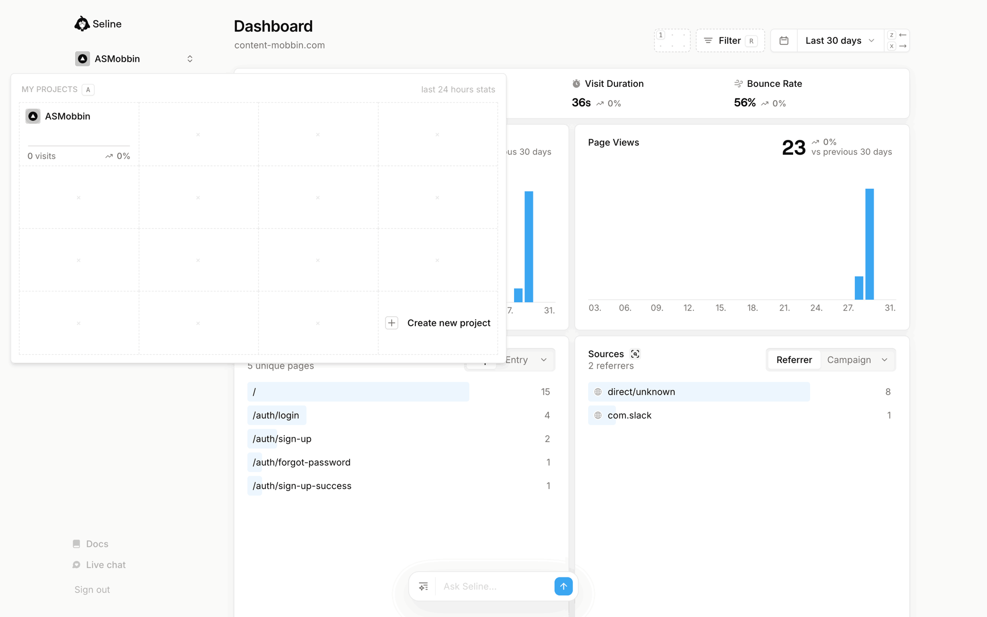 Seline Web Developer Tools interface screenshot 17