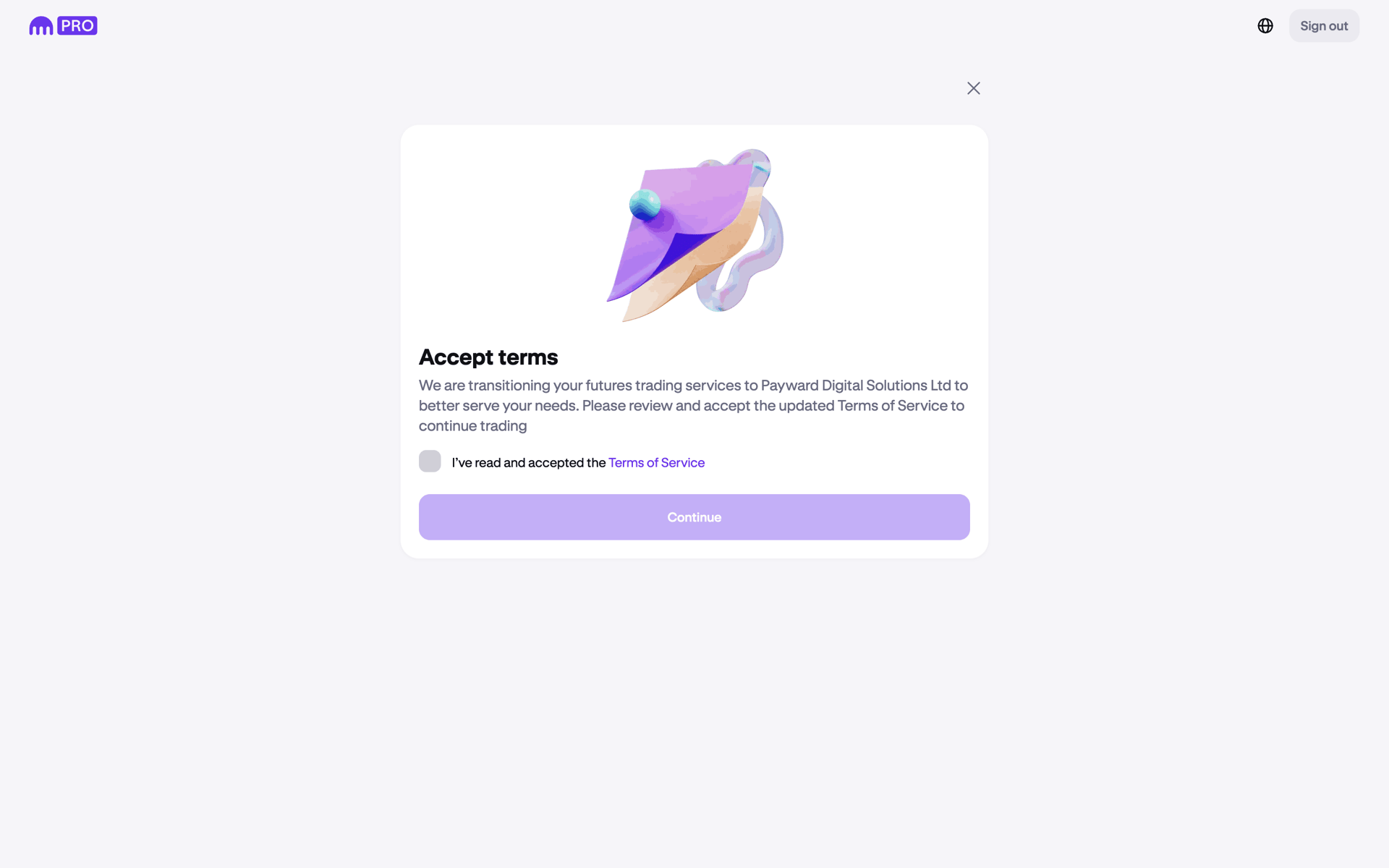 Kraken Web Finance interface screenshot 15