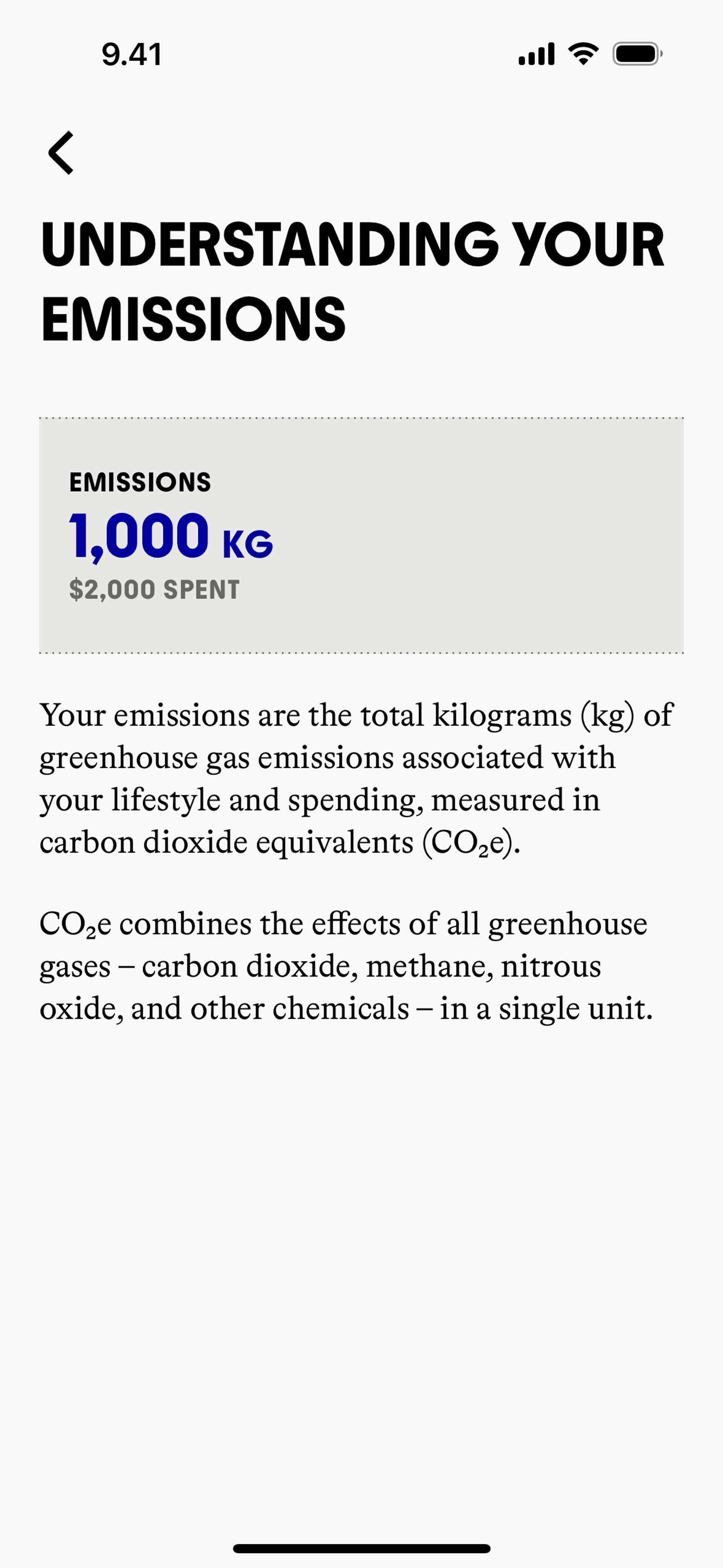 Commons iOS Lifestyle interface screenshot 6