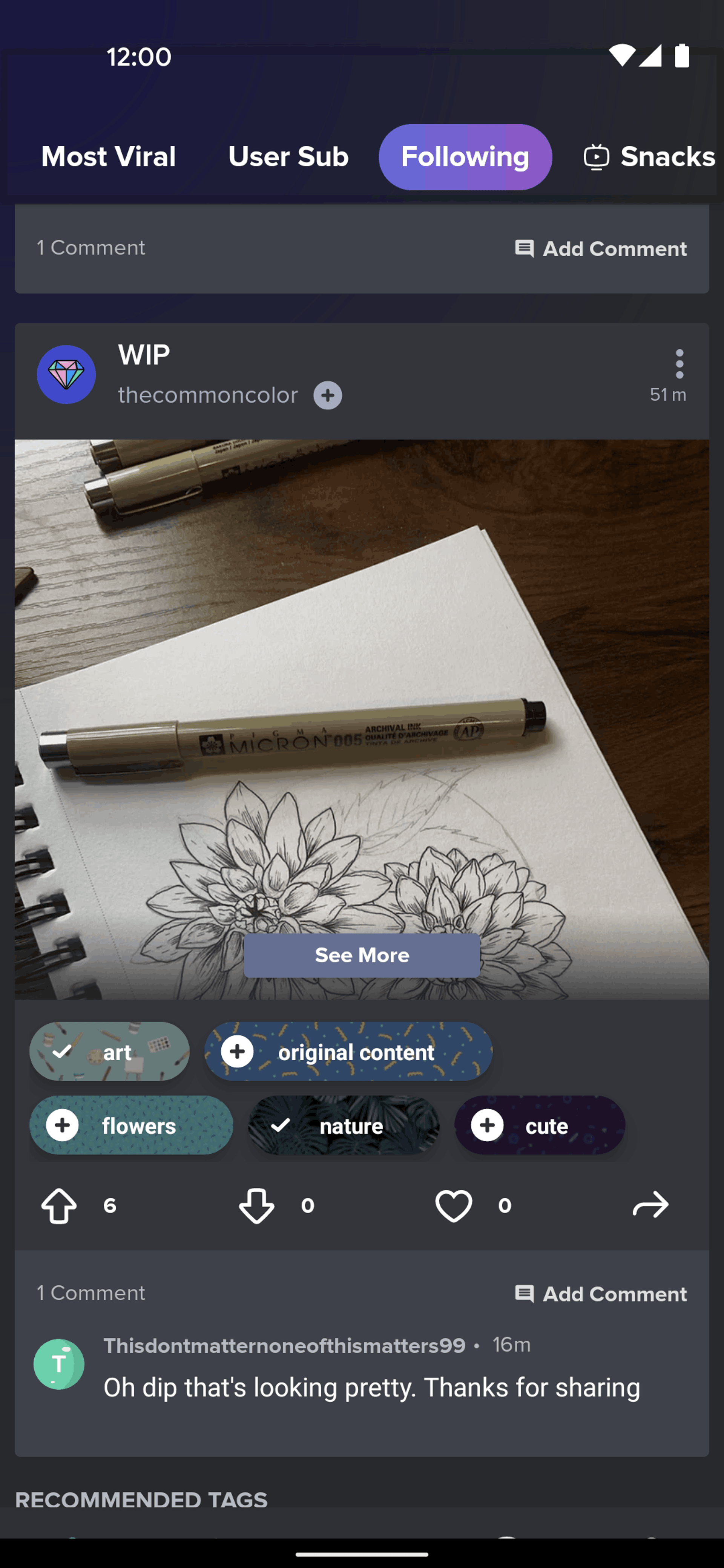 Imgur Android Photo & Video interface screenshot 12