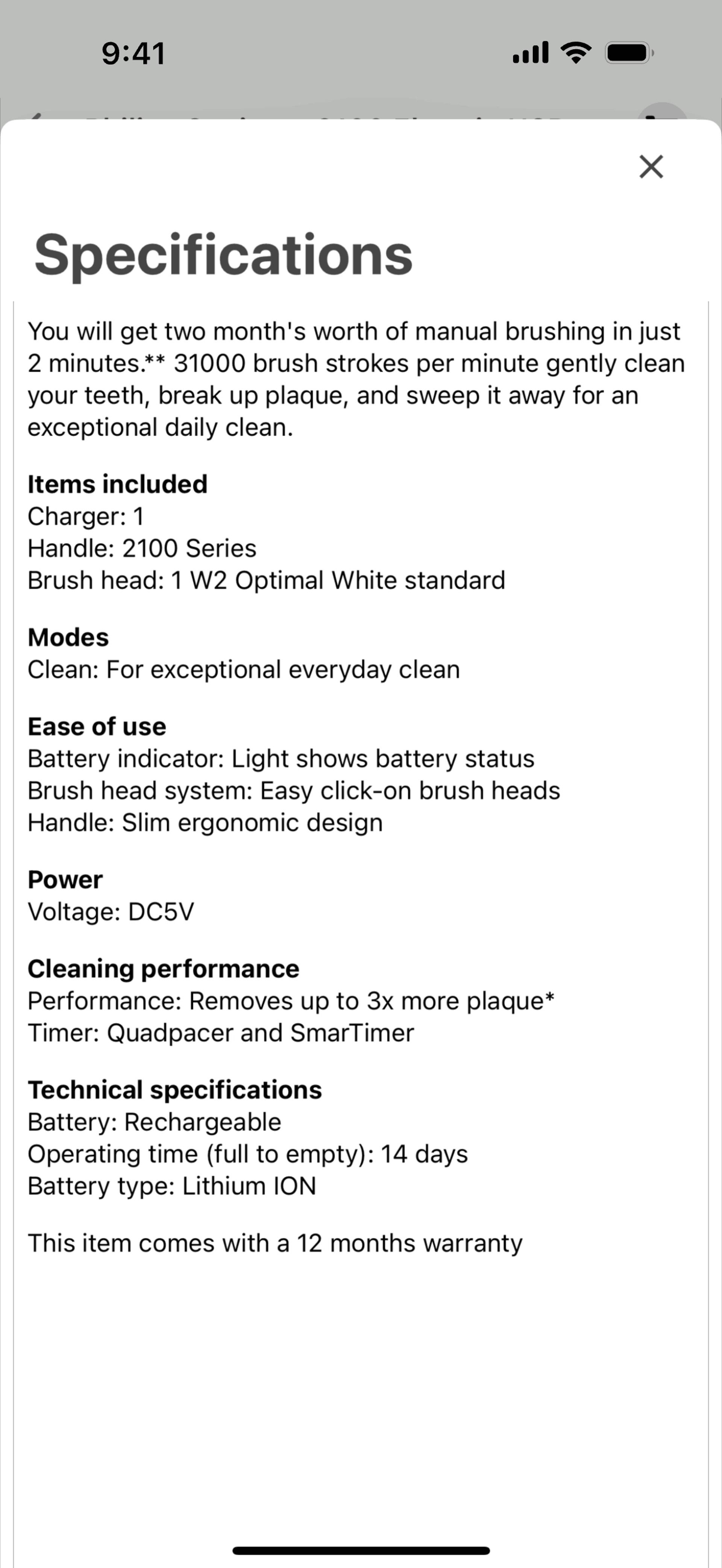 Everyday Rewards iOS Shopping interface screenshot 11