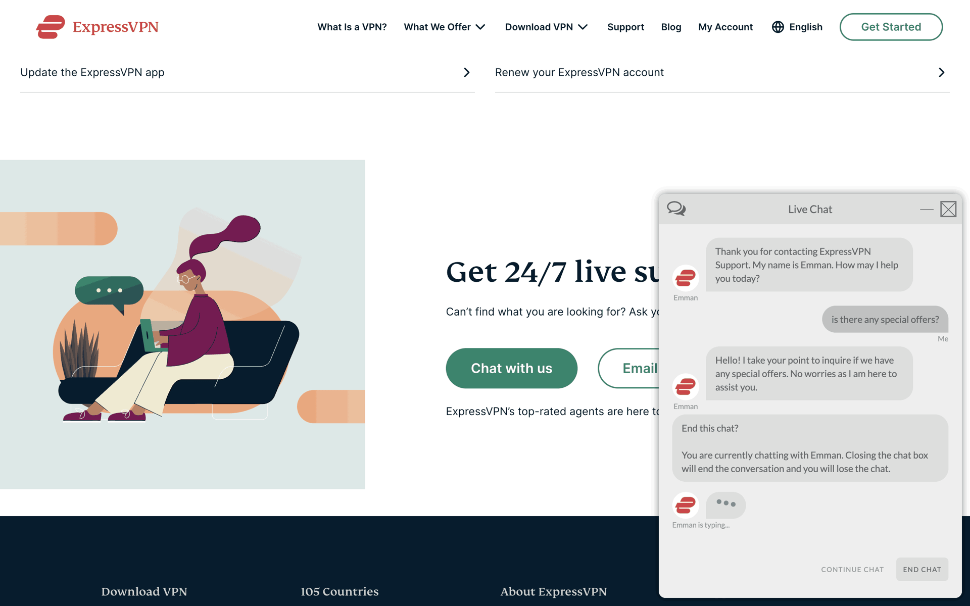 ExpressVPN Web Productivity interface screenshot 17