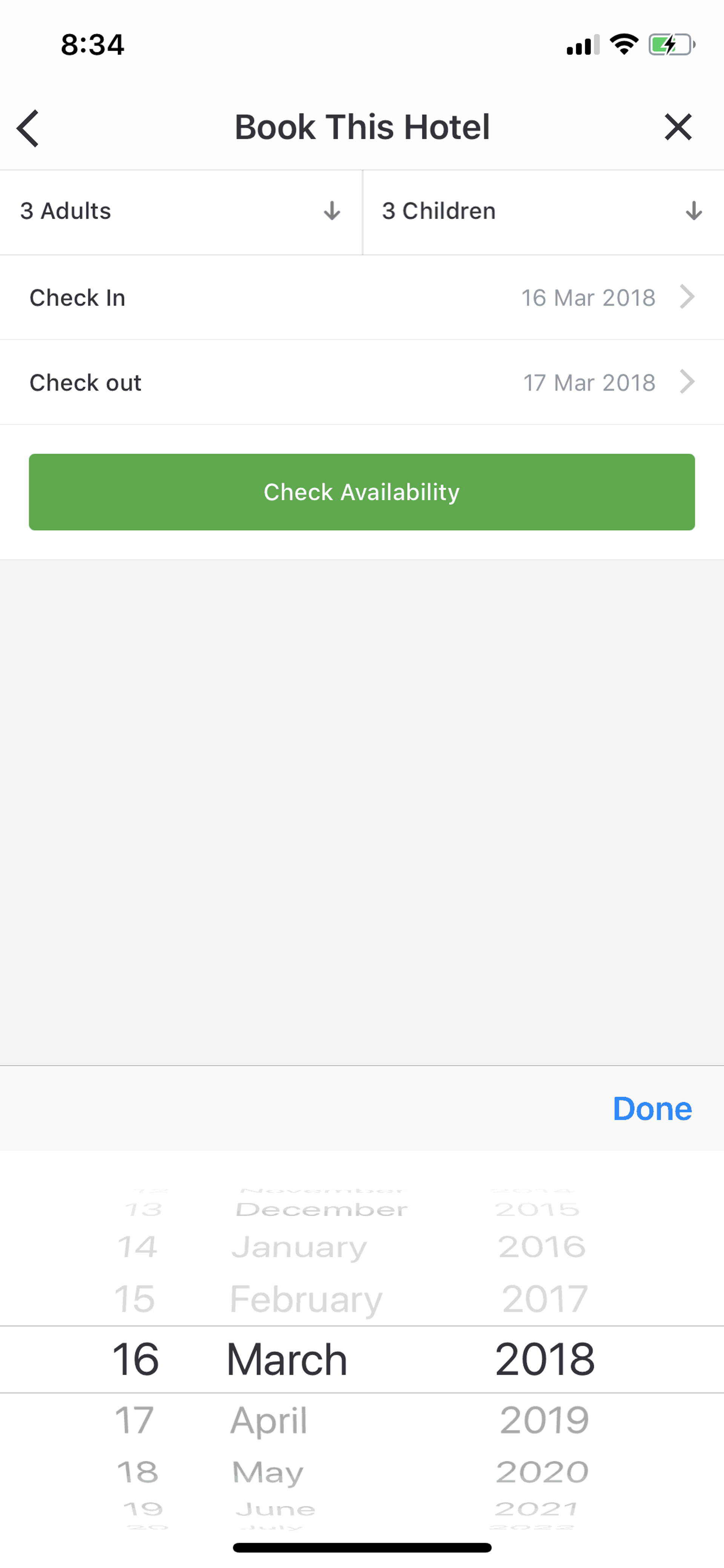 Fancy iOS Shopping interface screenshot 12