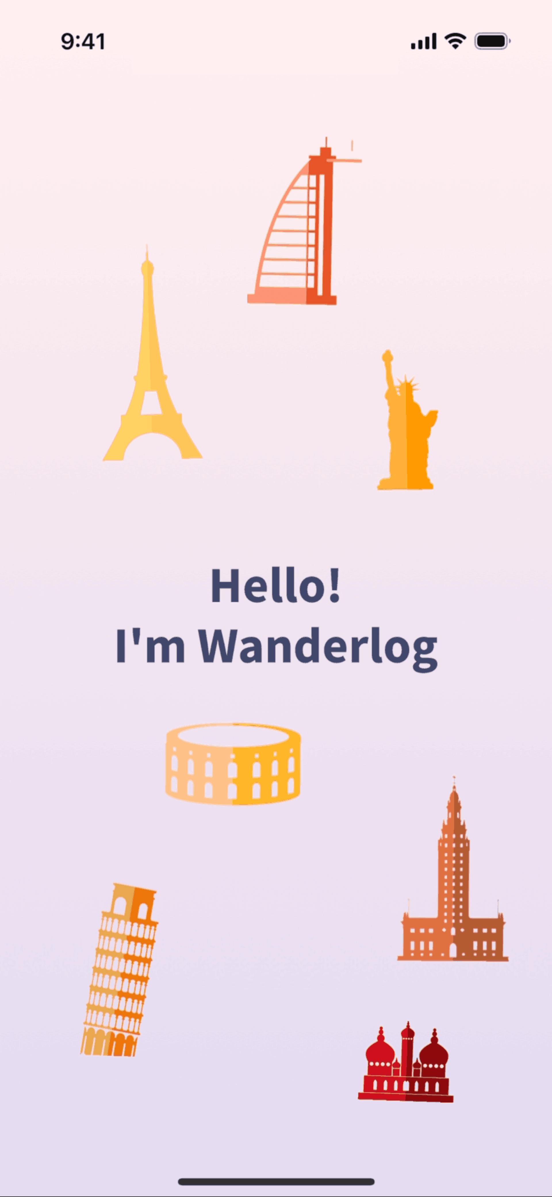 Wanderlog iOS Travel & Transportation interface screenshot 2