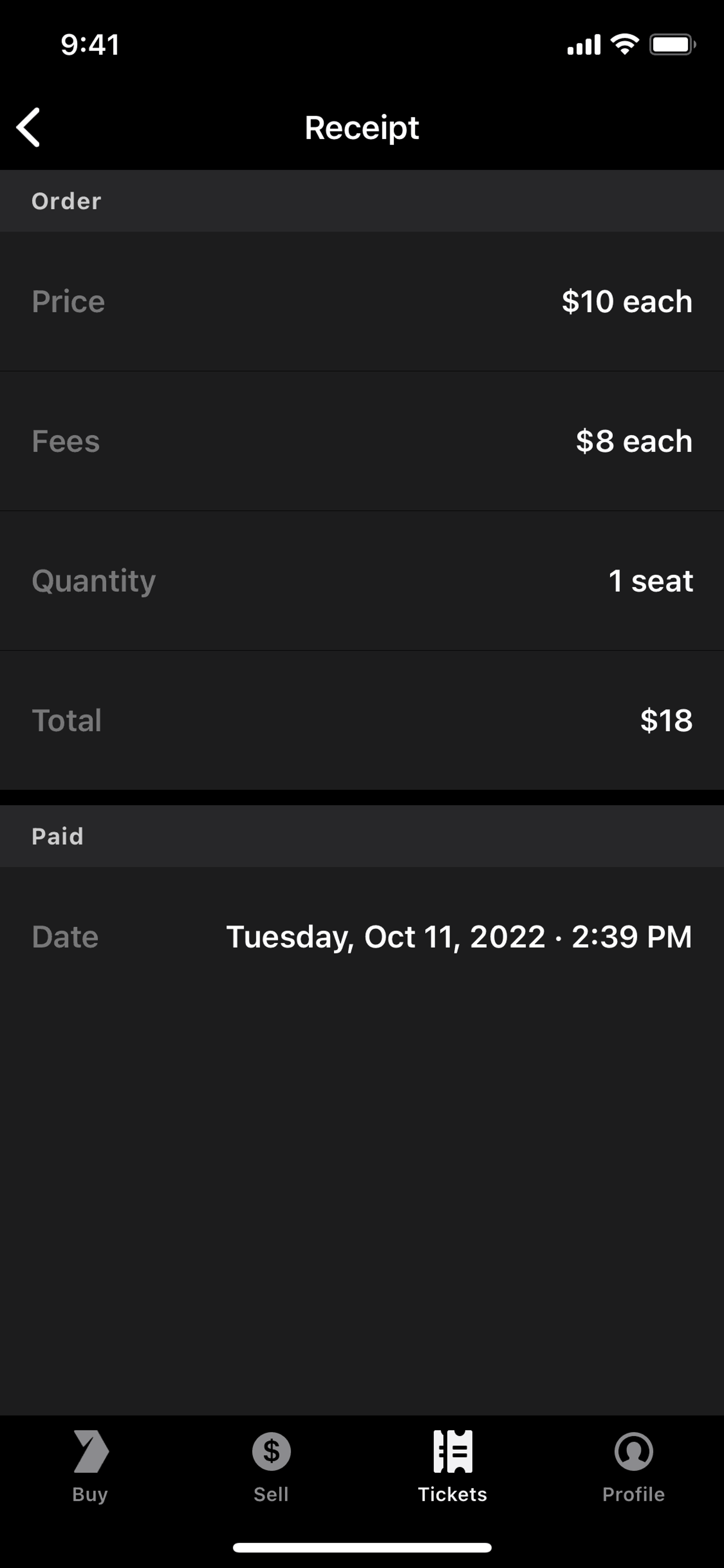 Gametime iOS Entertainment interface screenshot 10