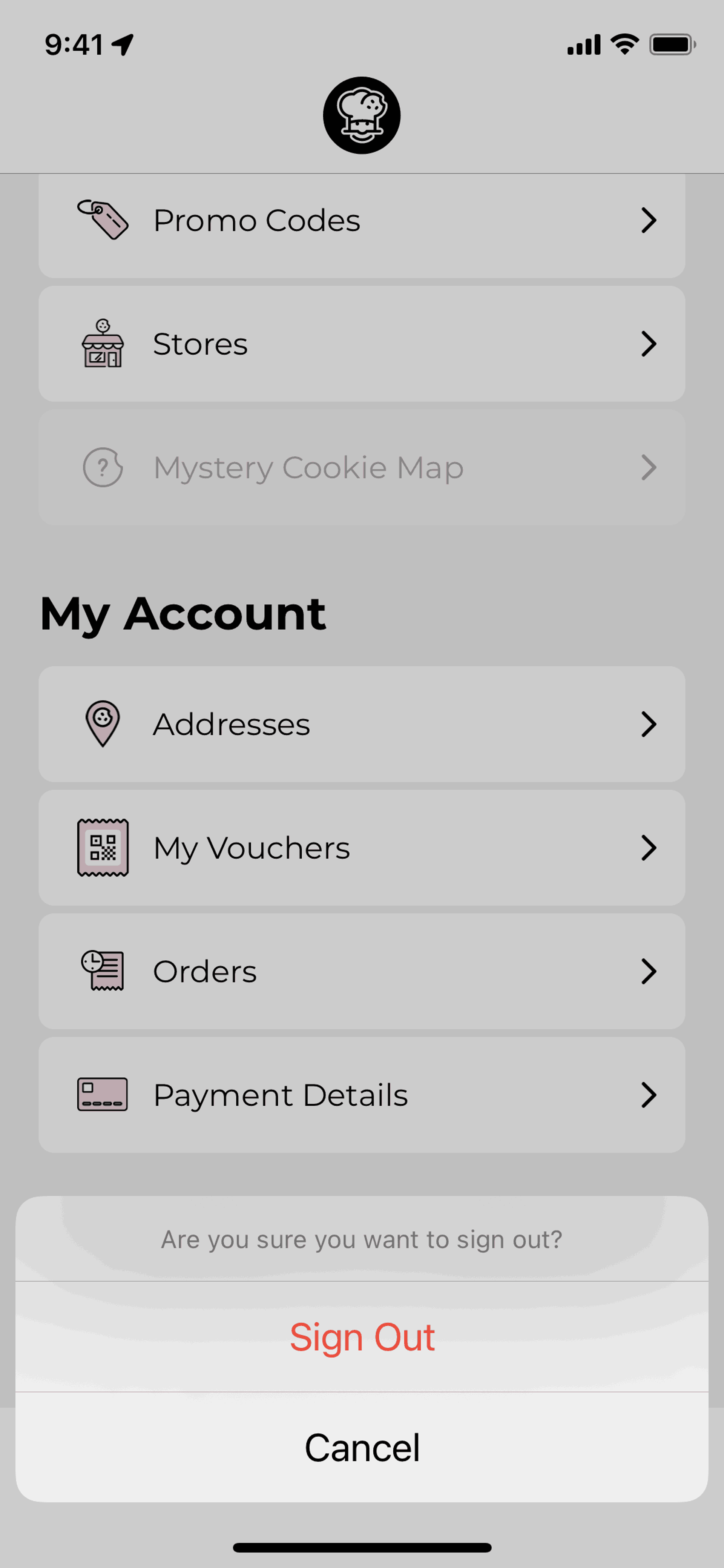 Crumbl Cookies iOS Food & Drink interface screenshot 16