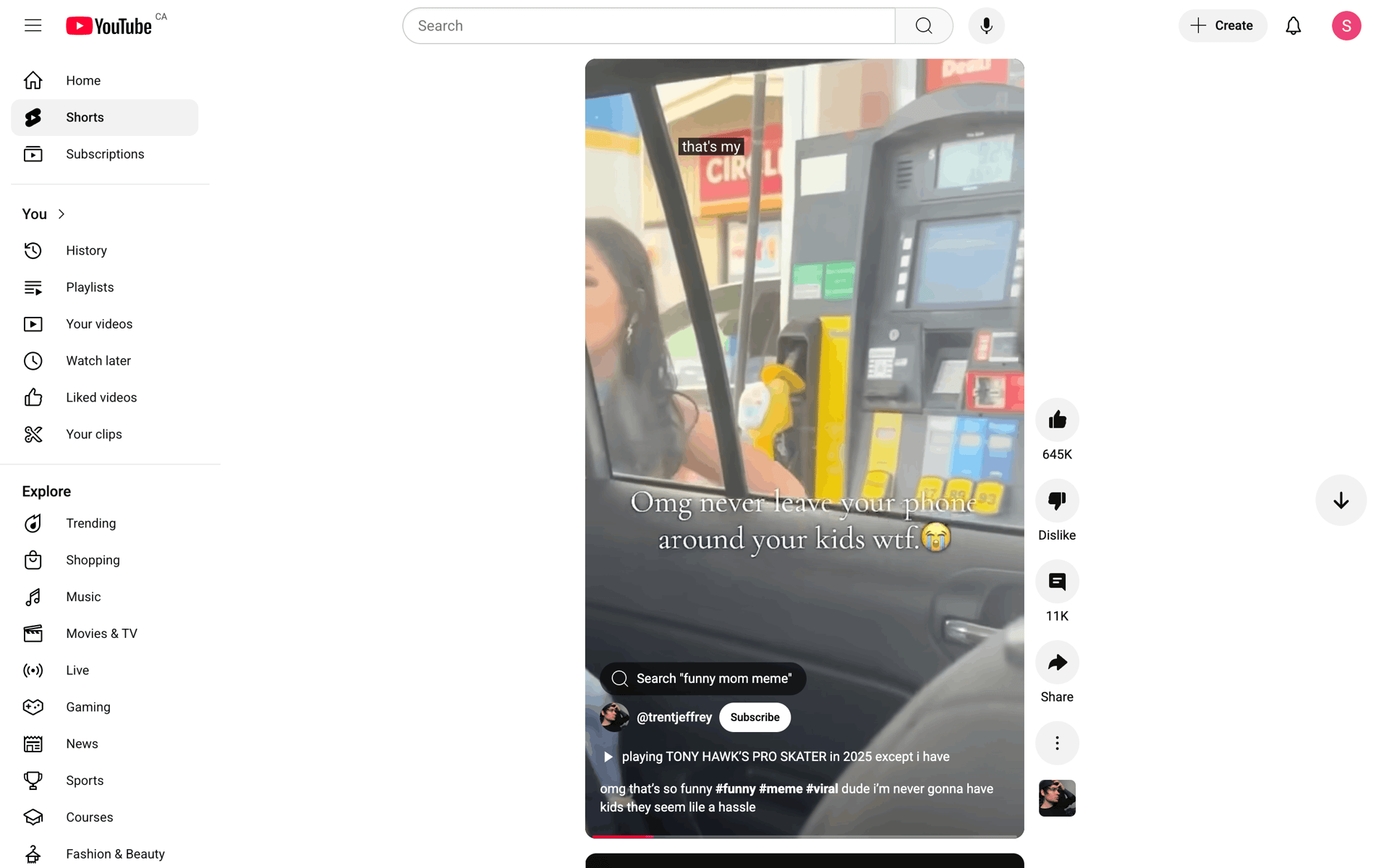 YouTube Web Photo & Video interface screenshot 6