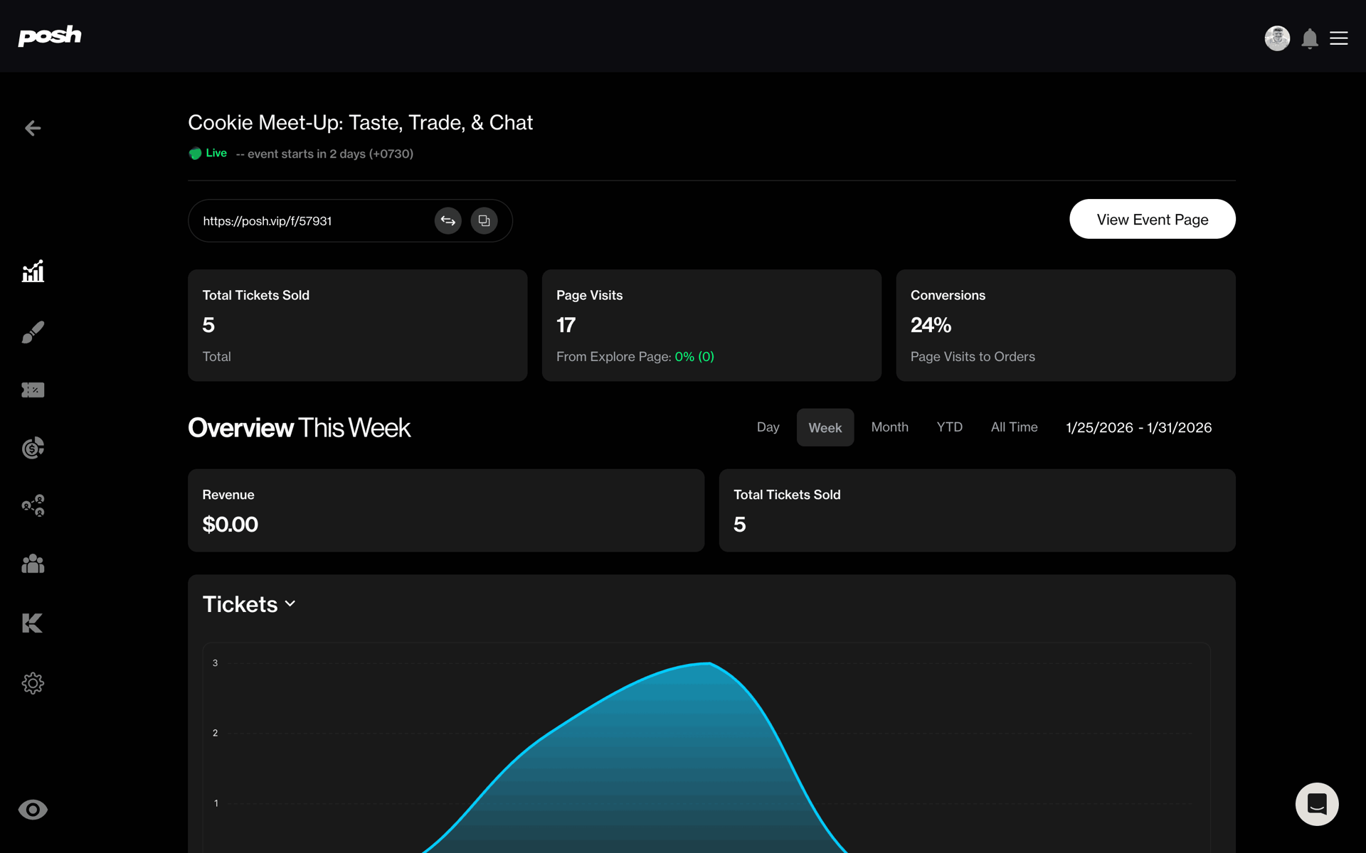 Posh Web Entertainment interface screenshot 10