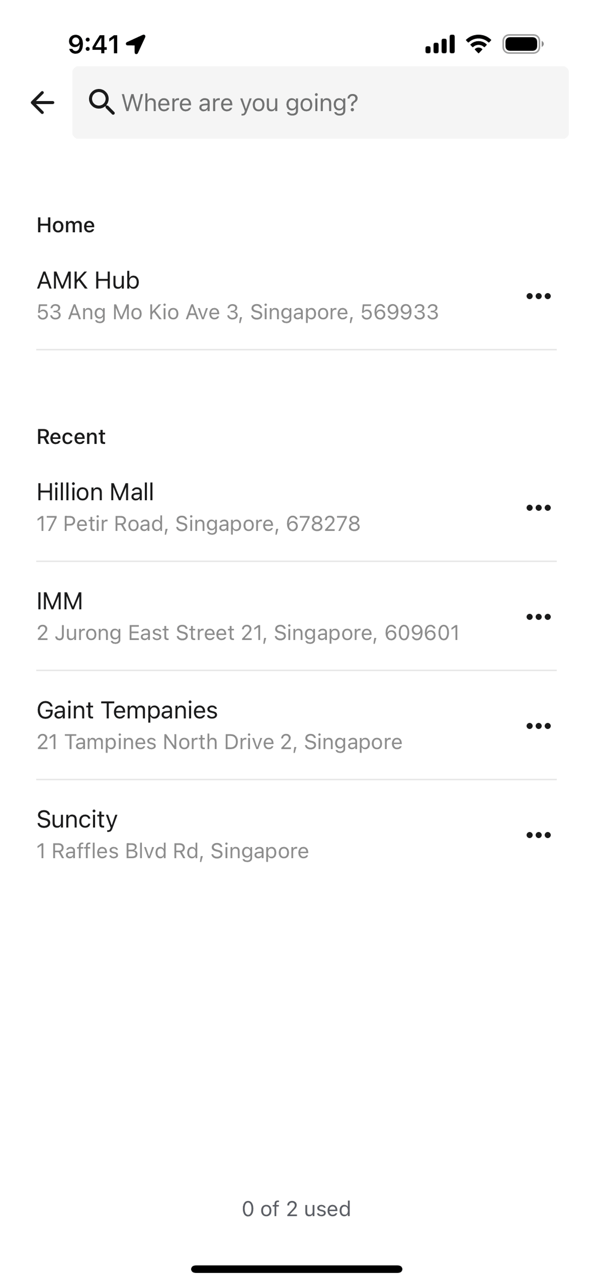 Grab Driver iOS Travel & Transportation interface screenshot 15