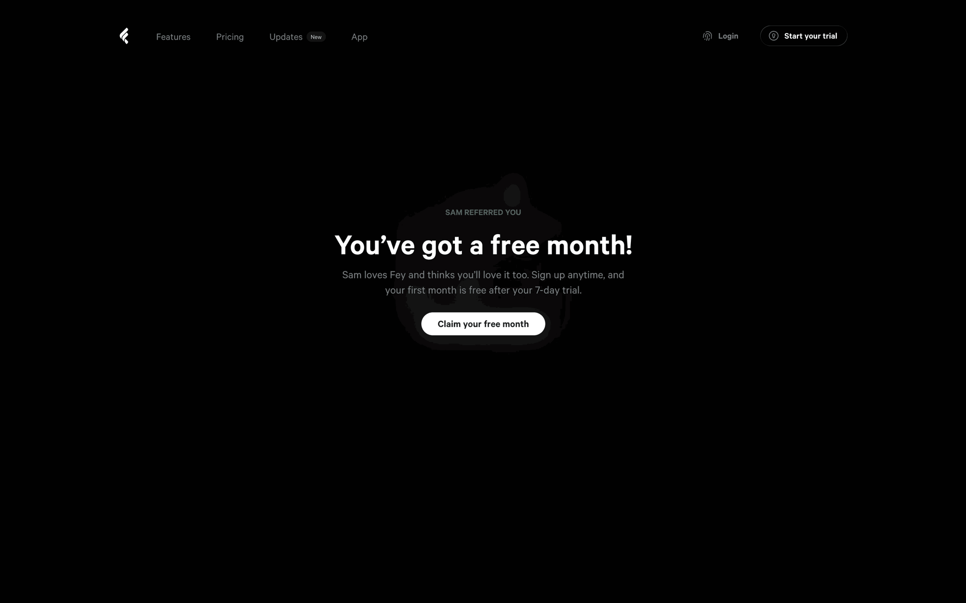 Fey Web Finance interface screenshot 21