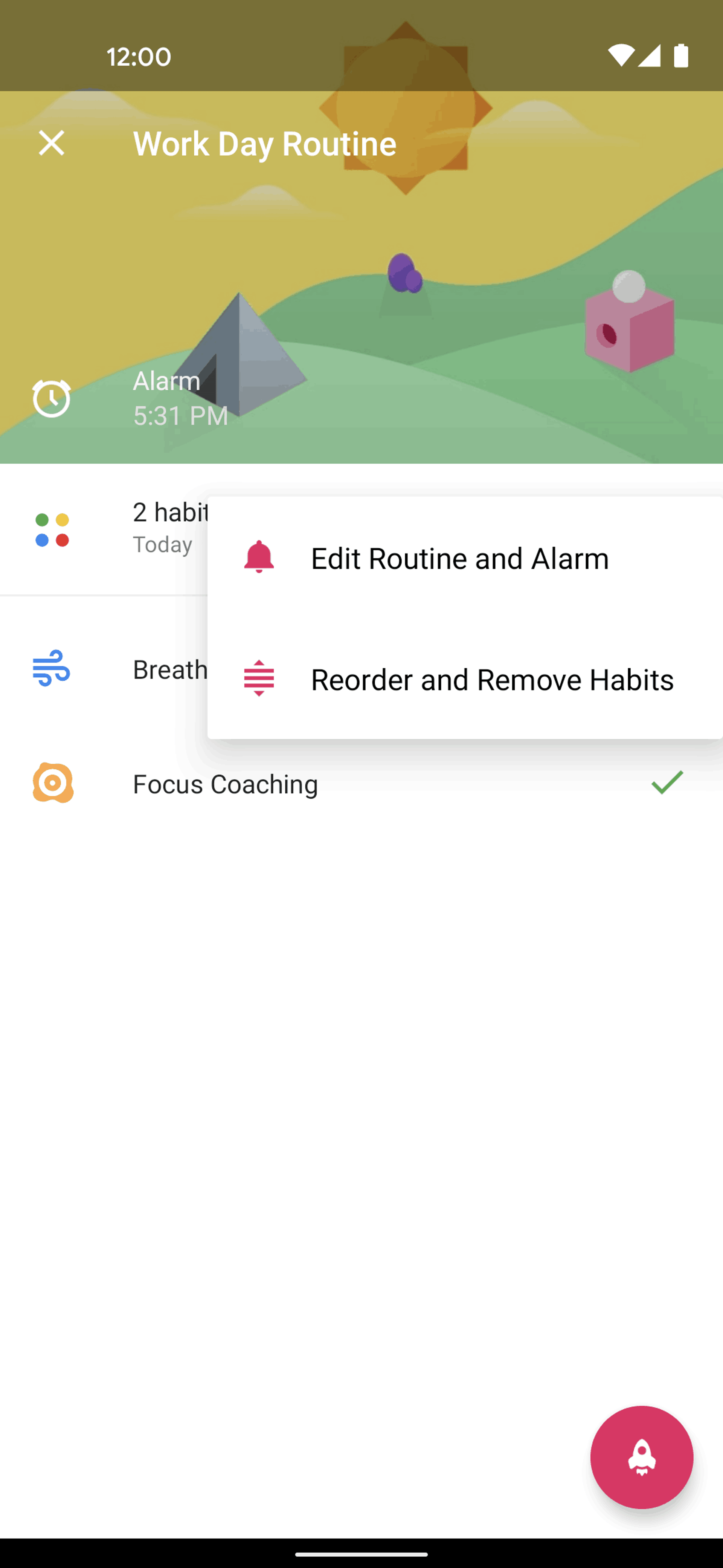 Fabulous Android Health & Fitness interface screenshot 7