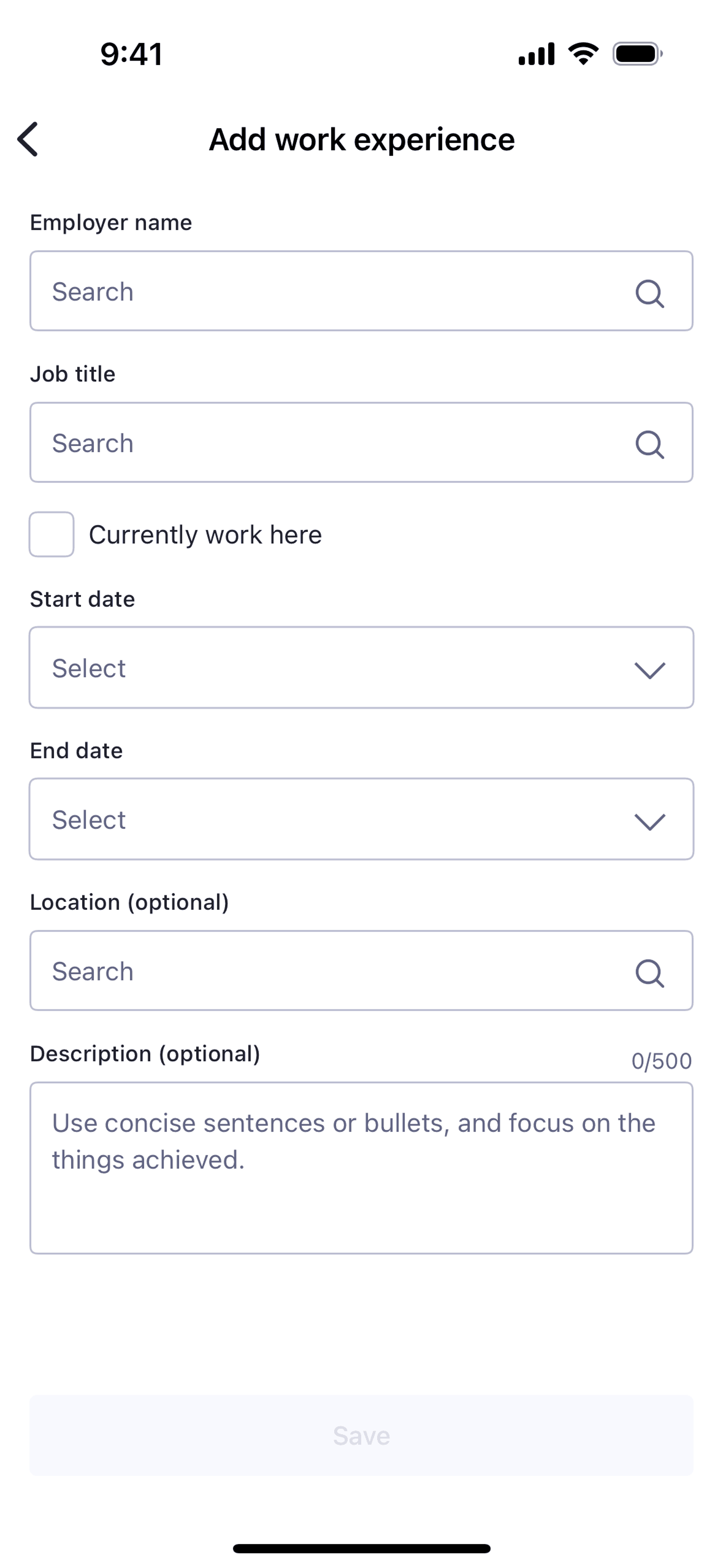 Handshake iOS Business interface screenshot 5