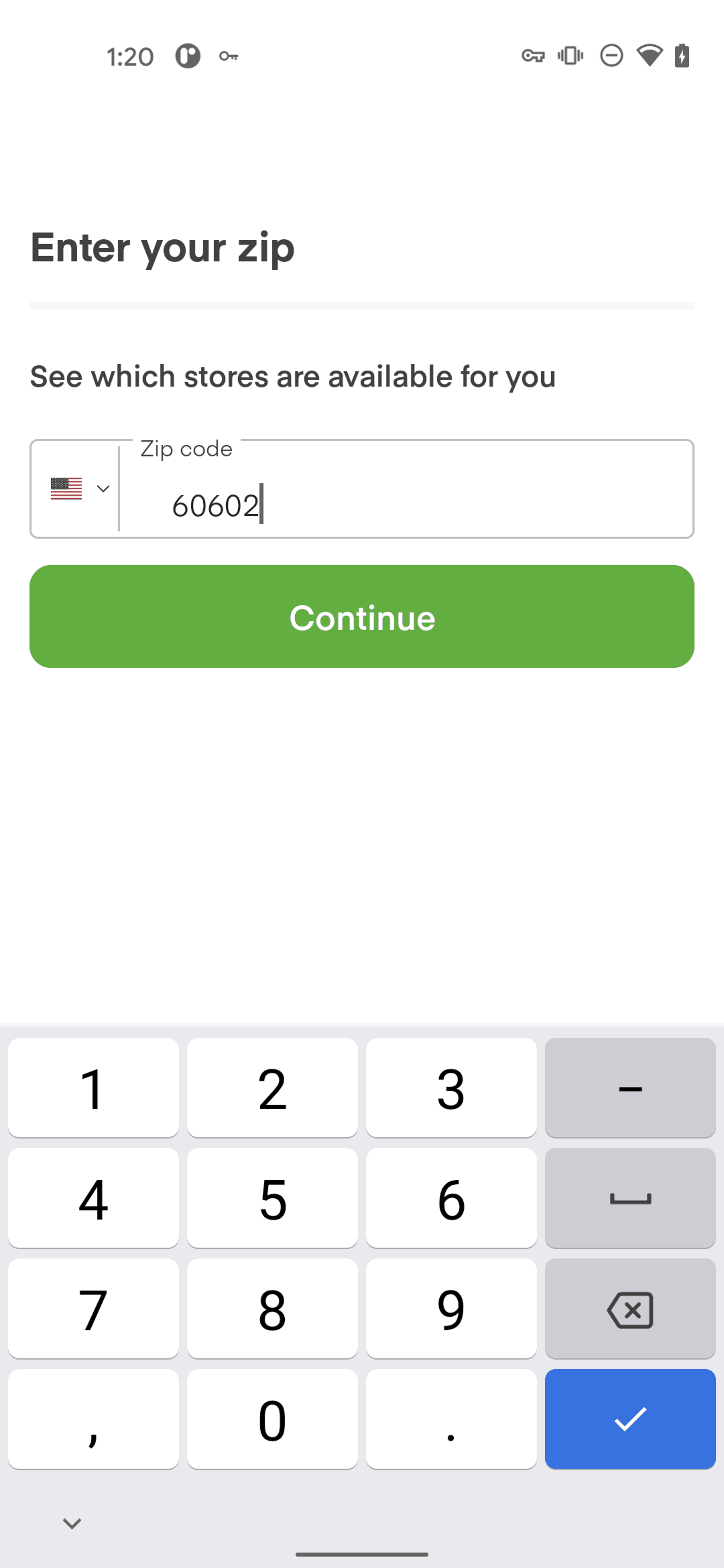 Instacart Android Food & Drink interface screenshot 13