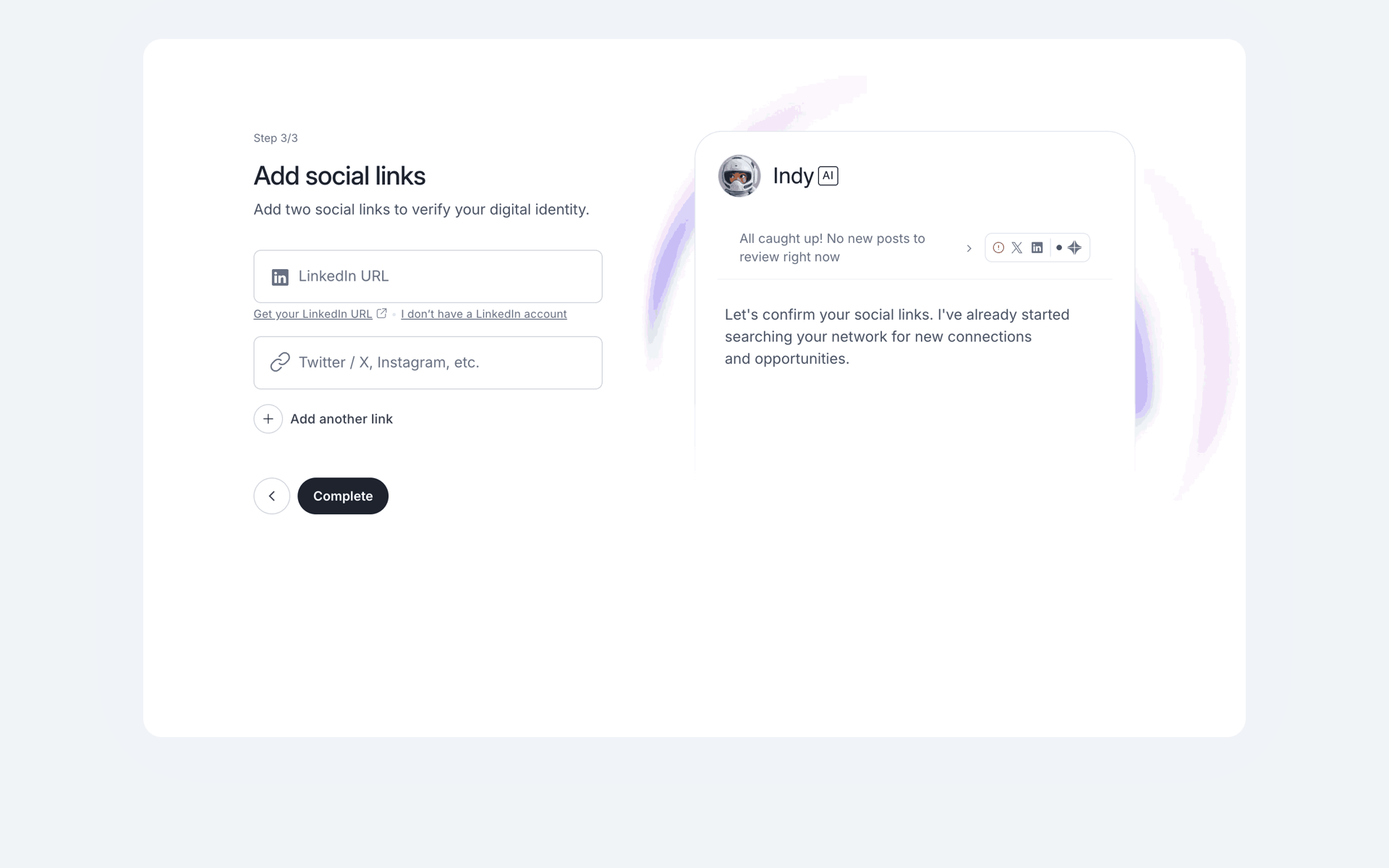Onboarding (freelancer) on Contra (web) screen 11