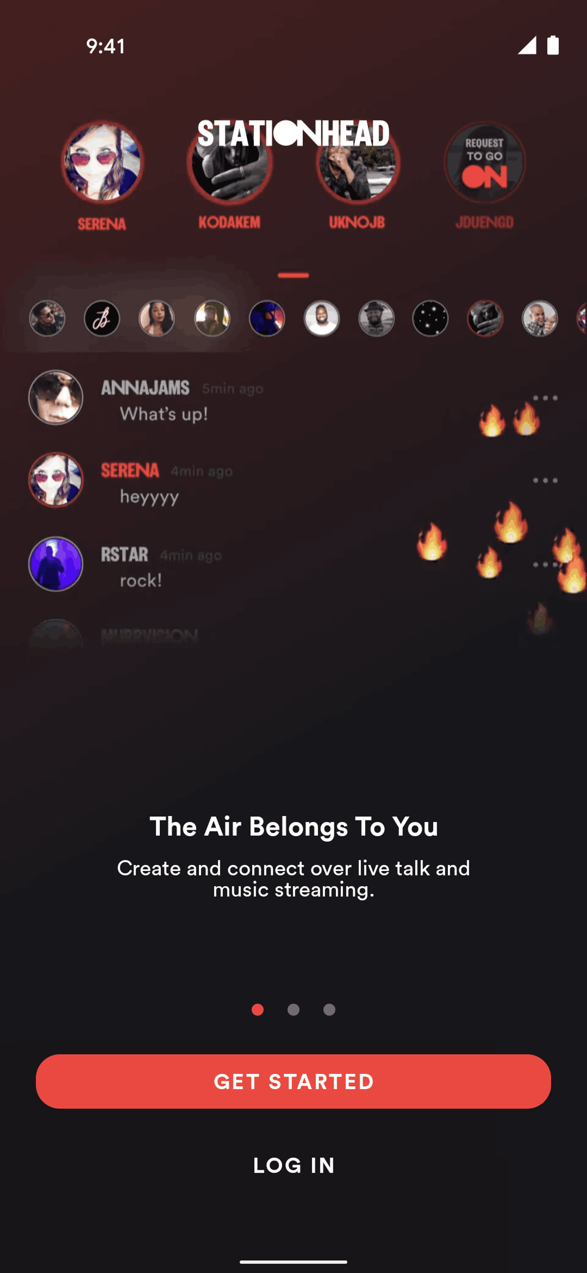 Stationhead Android Music & Audio interface screenshot 6