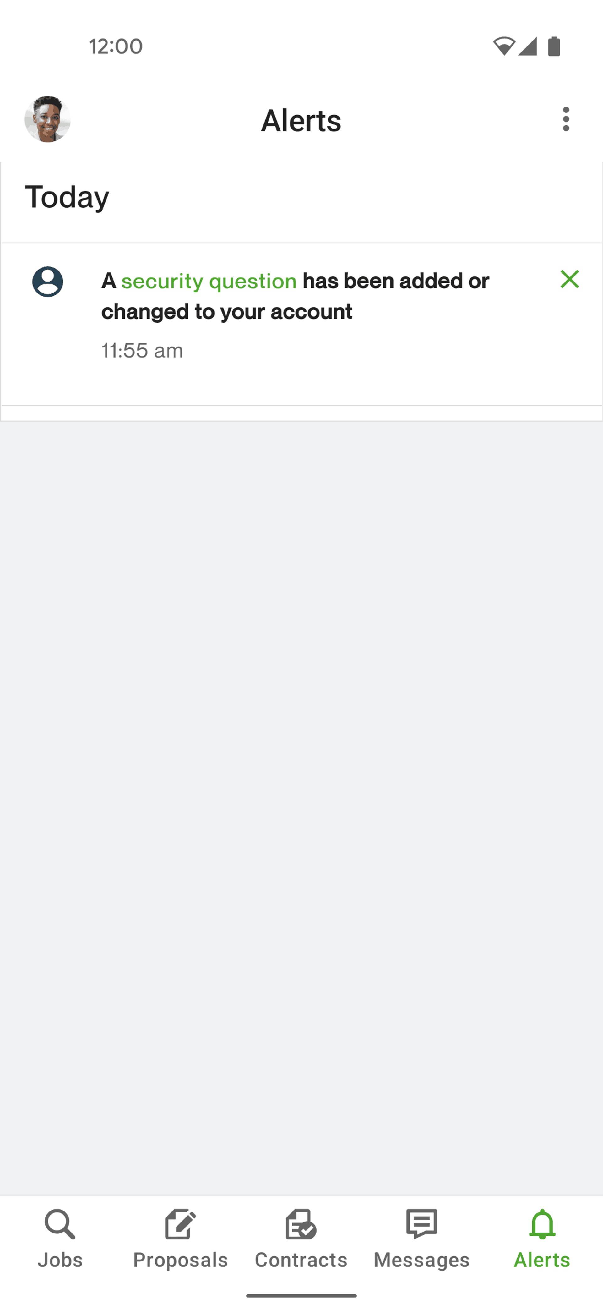 Upwork Android Business interface screenshot 6