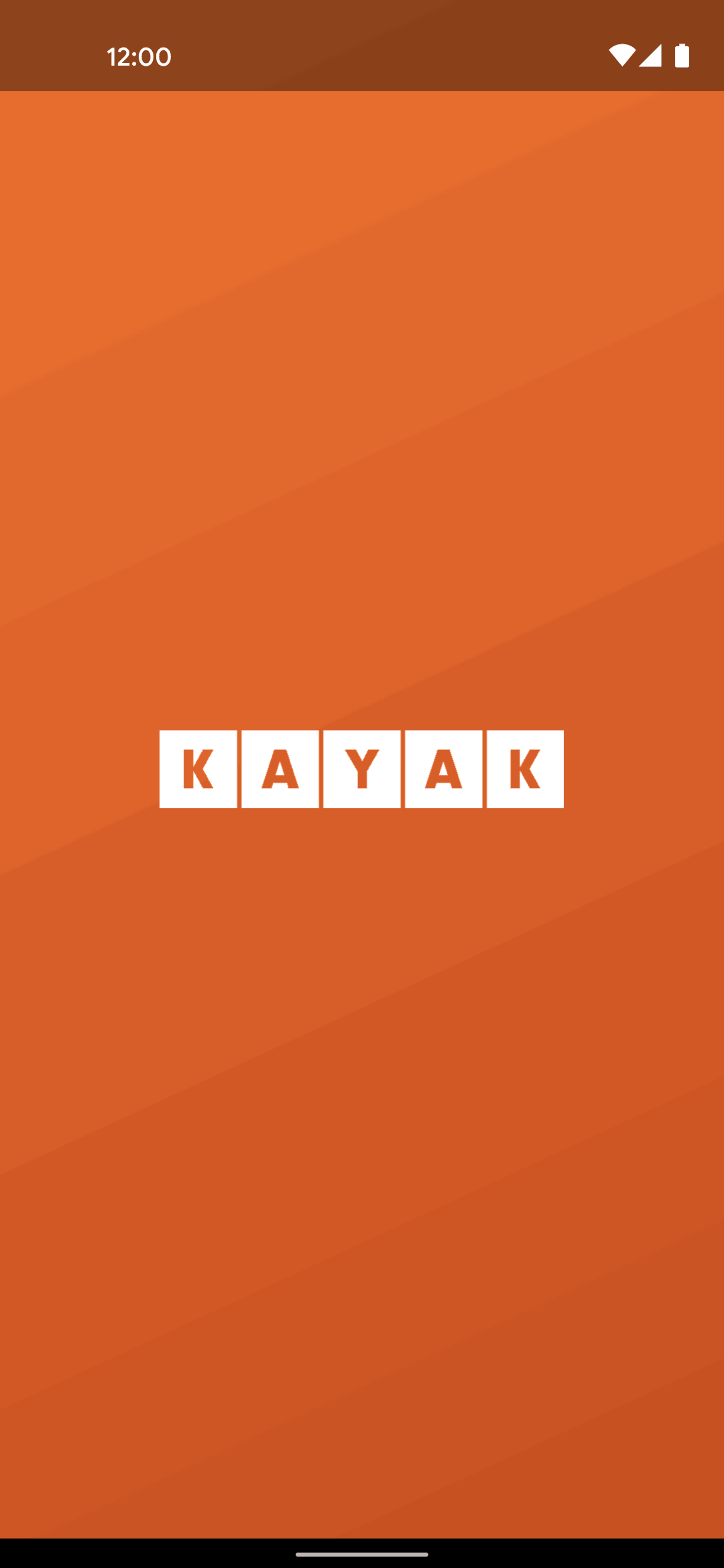 KAYAK Android Travel & Transportation interface screenshot 1