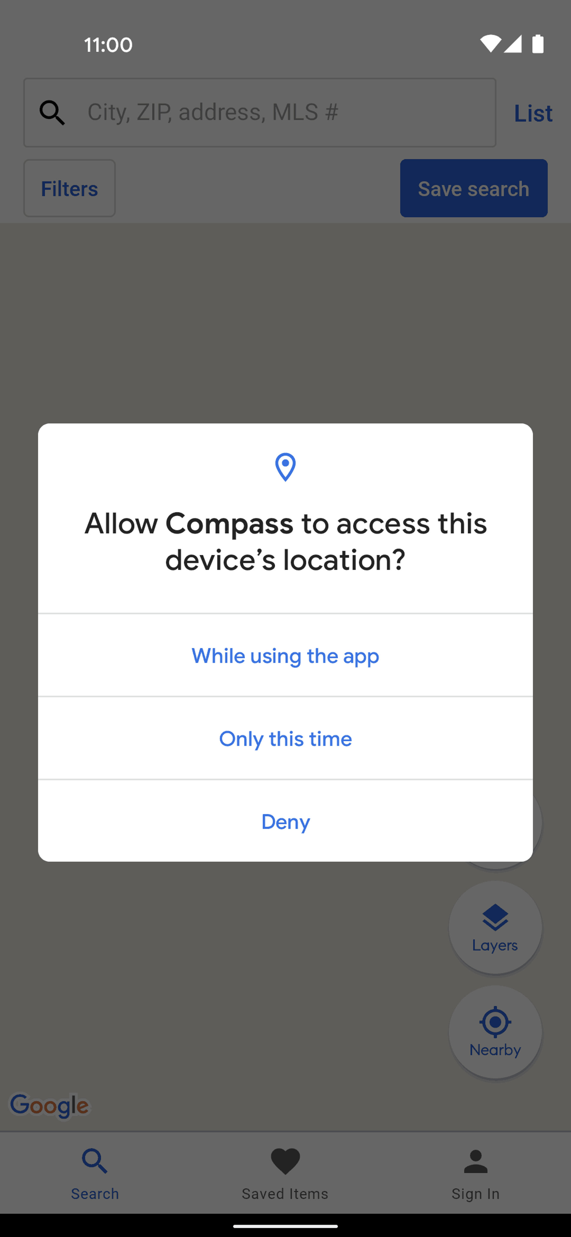 Compass Android Lifestyle interface screenshot 6