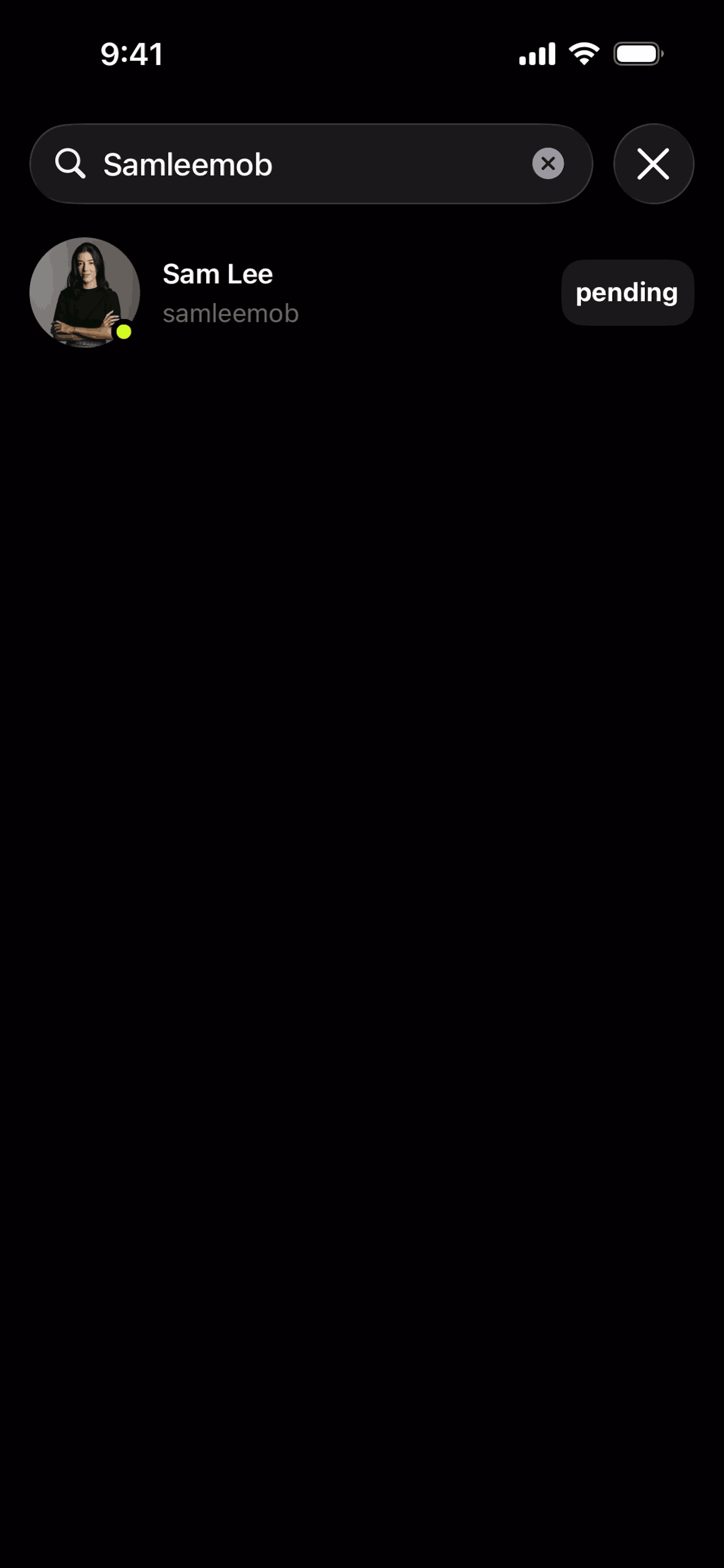 yope iOS Social Networking interface screenshot 21