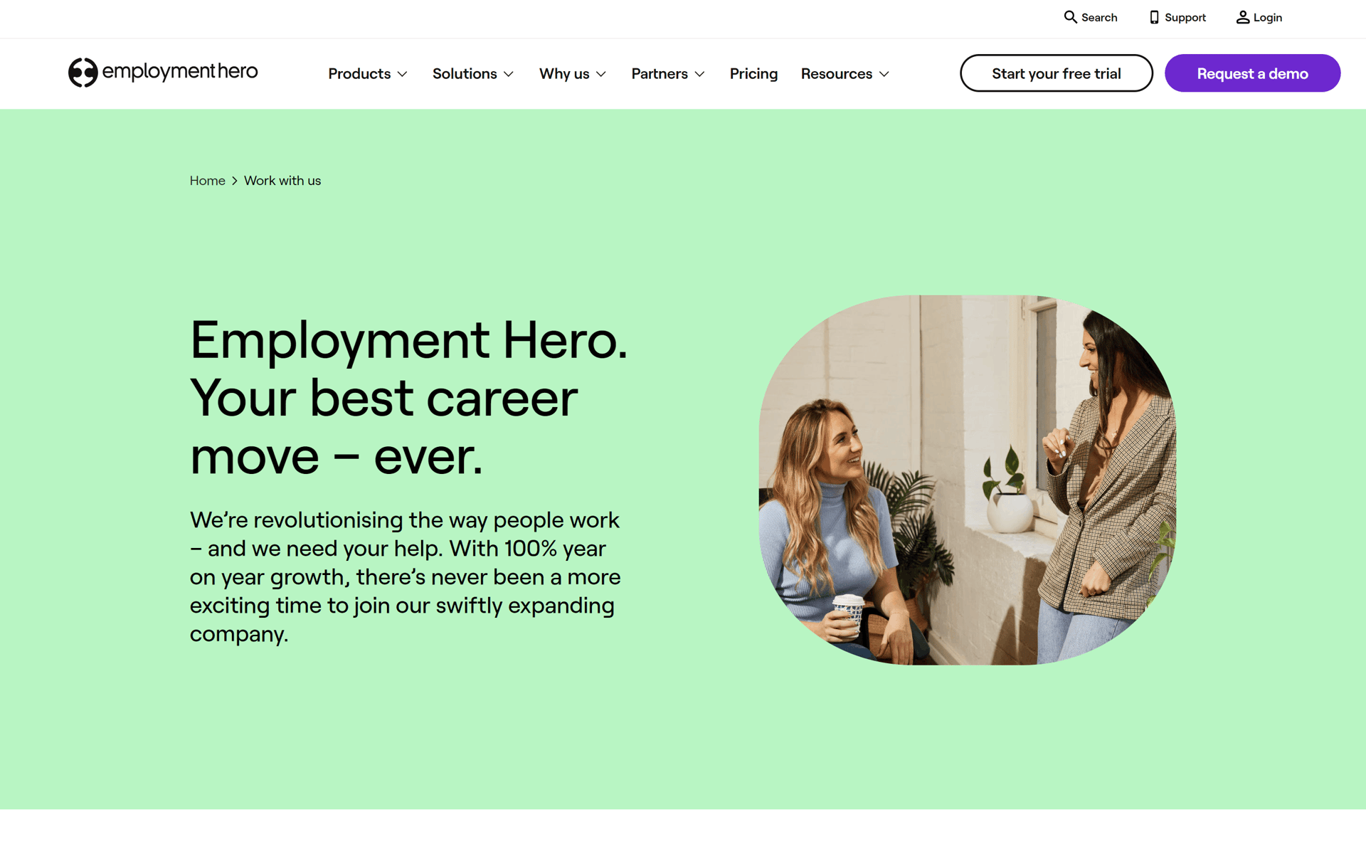 Employment Hero Web Business interface screenshot 6