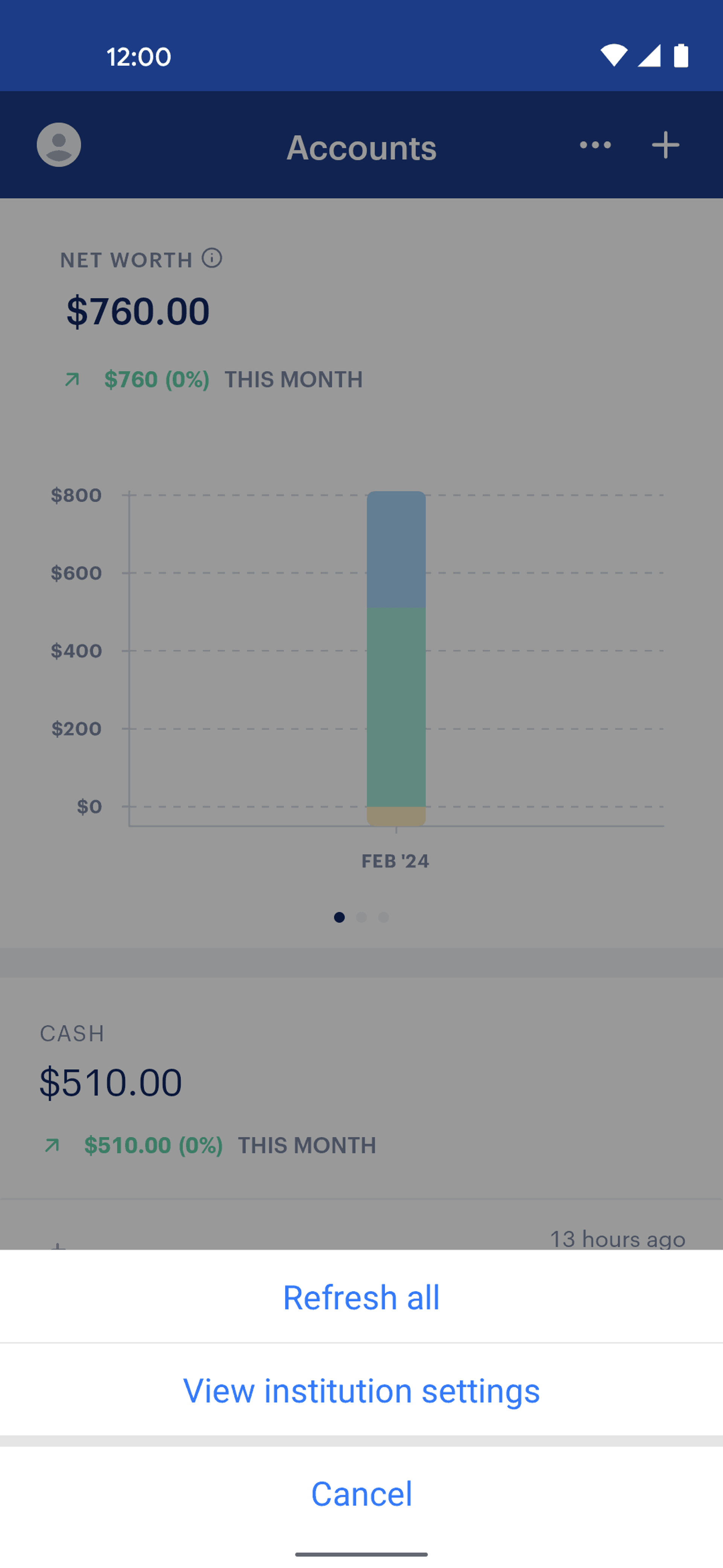 Monarch Android Finance interface screenshot 15