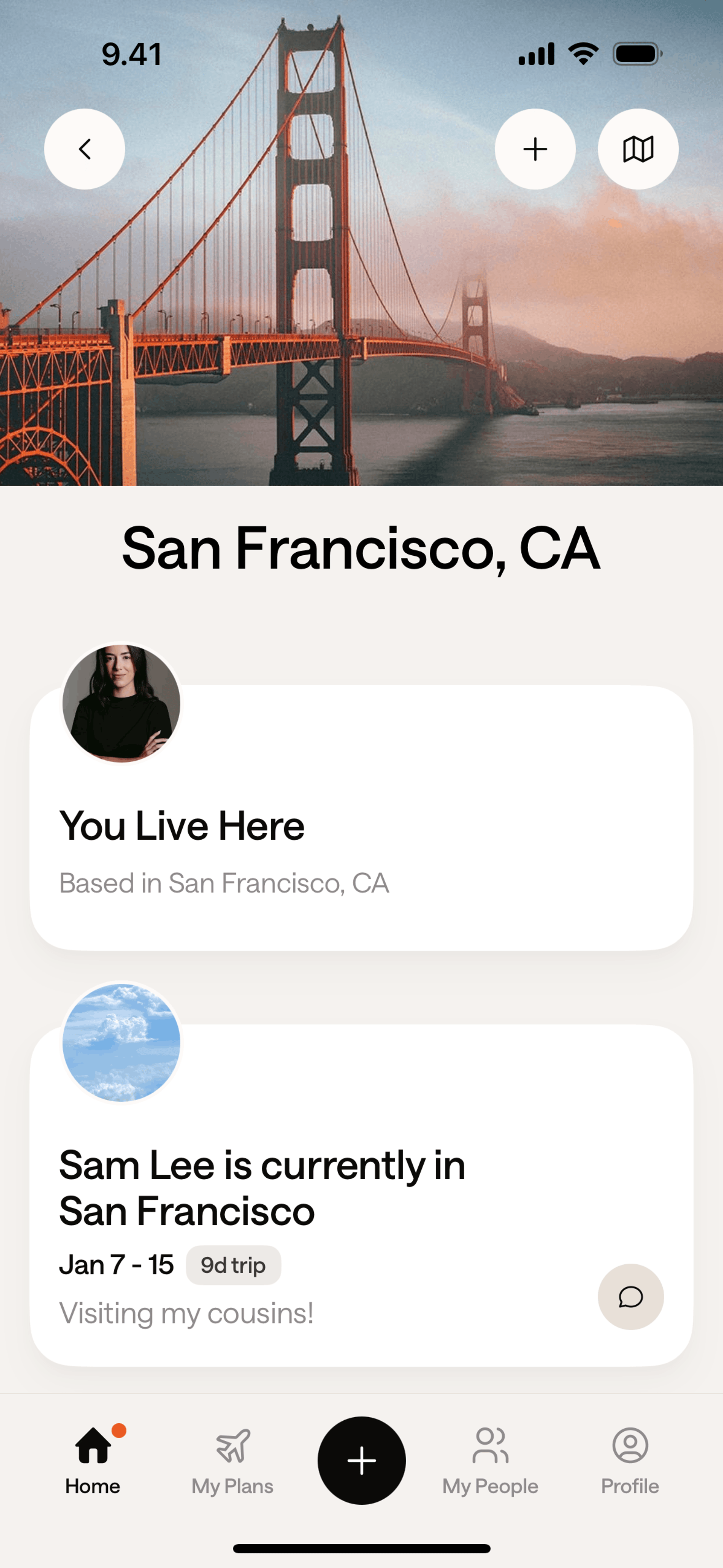 Mozi iOS Social Networking interface screenshot 6