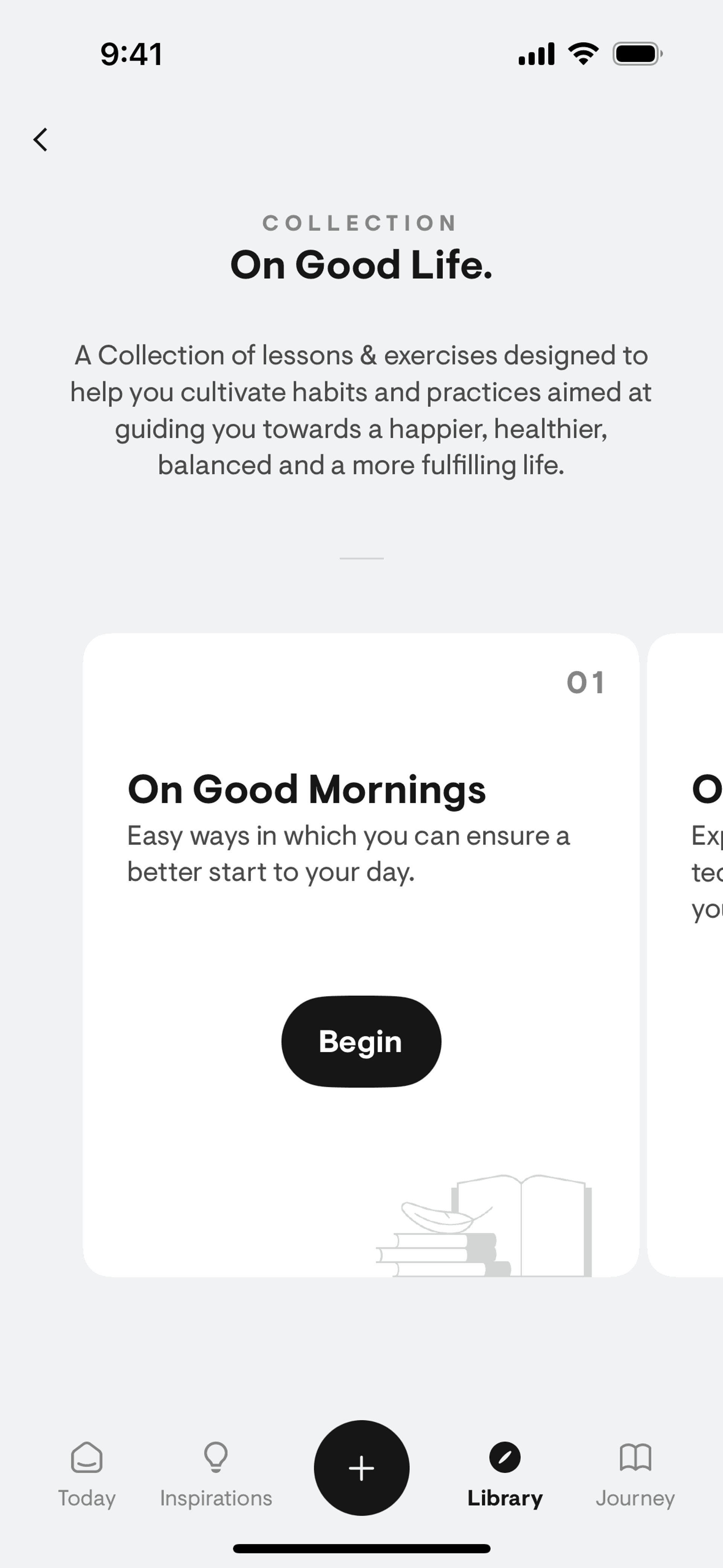 stoic. iOS Health & Fitness interface screenshot 18
