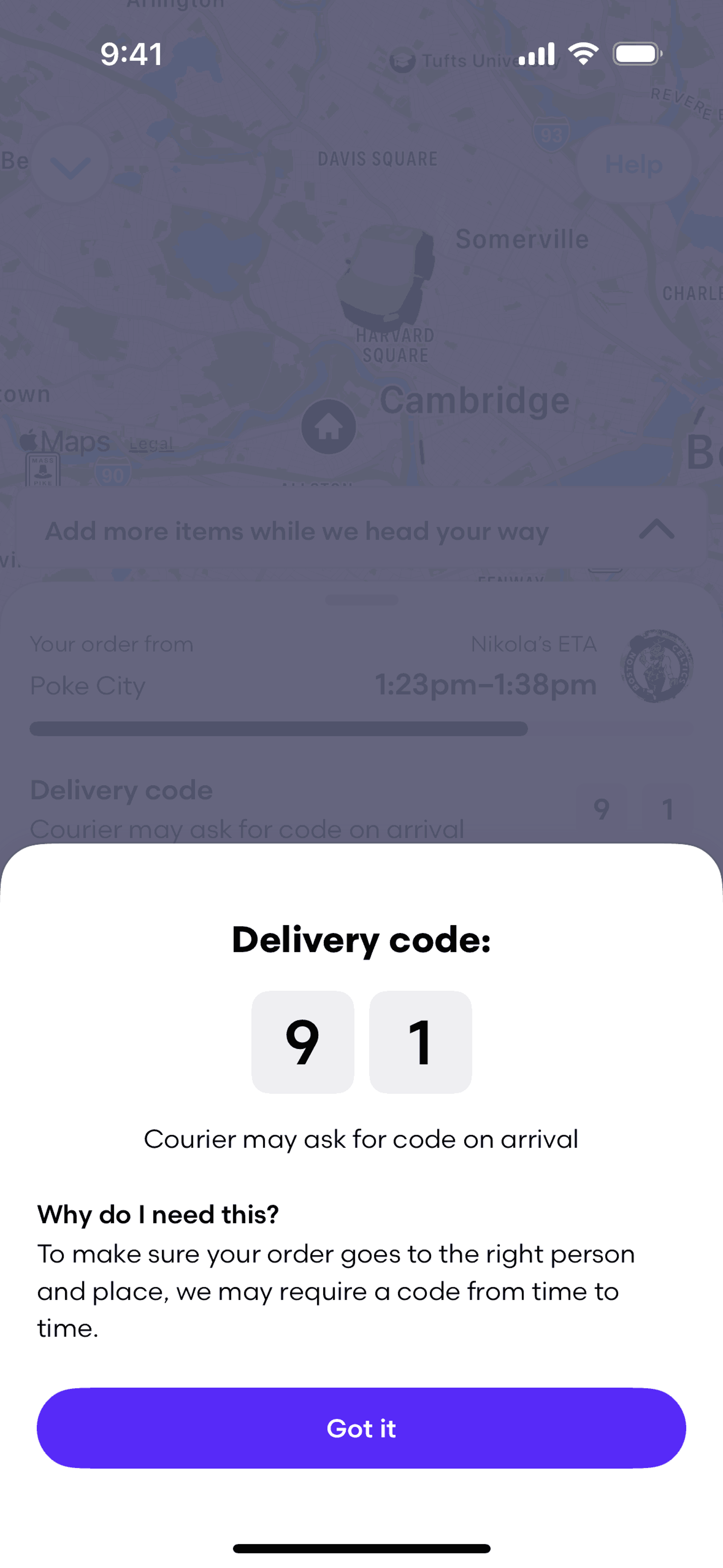 Grubhub iOS Food & Drink interface screenshot 10