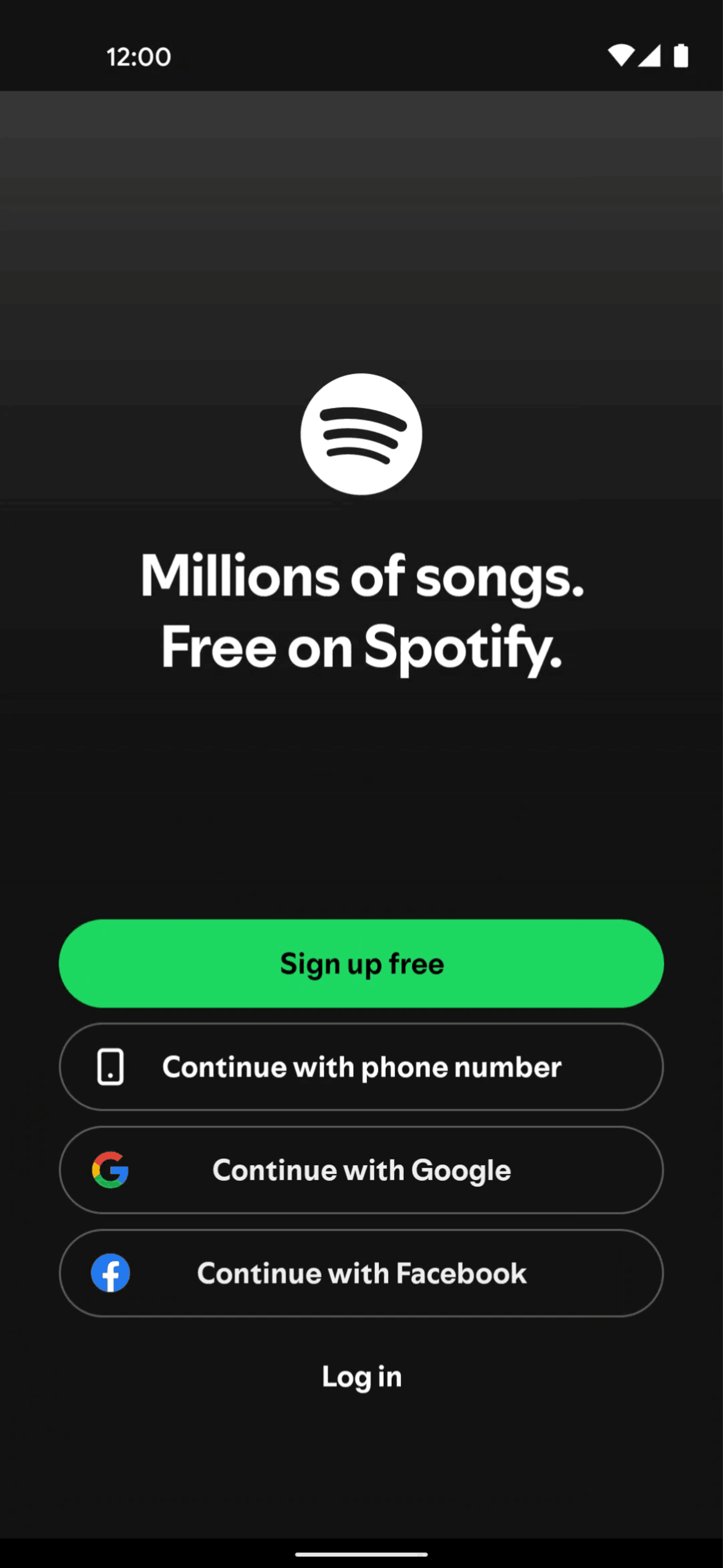 Spotify Android Music & Audio interface screenshot 2