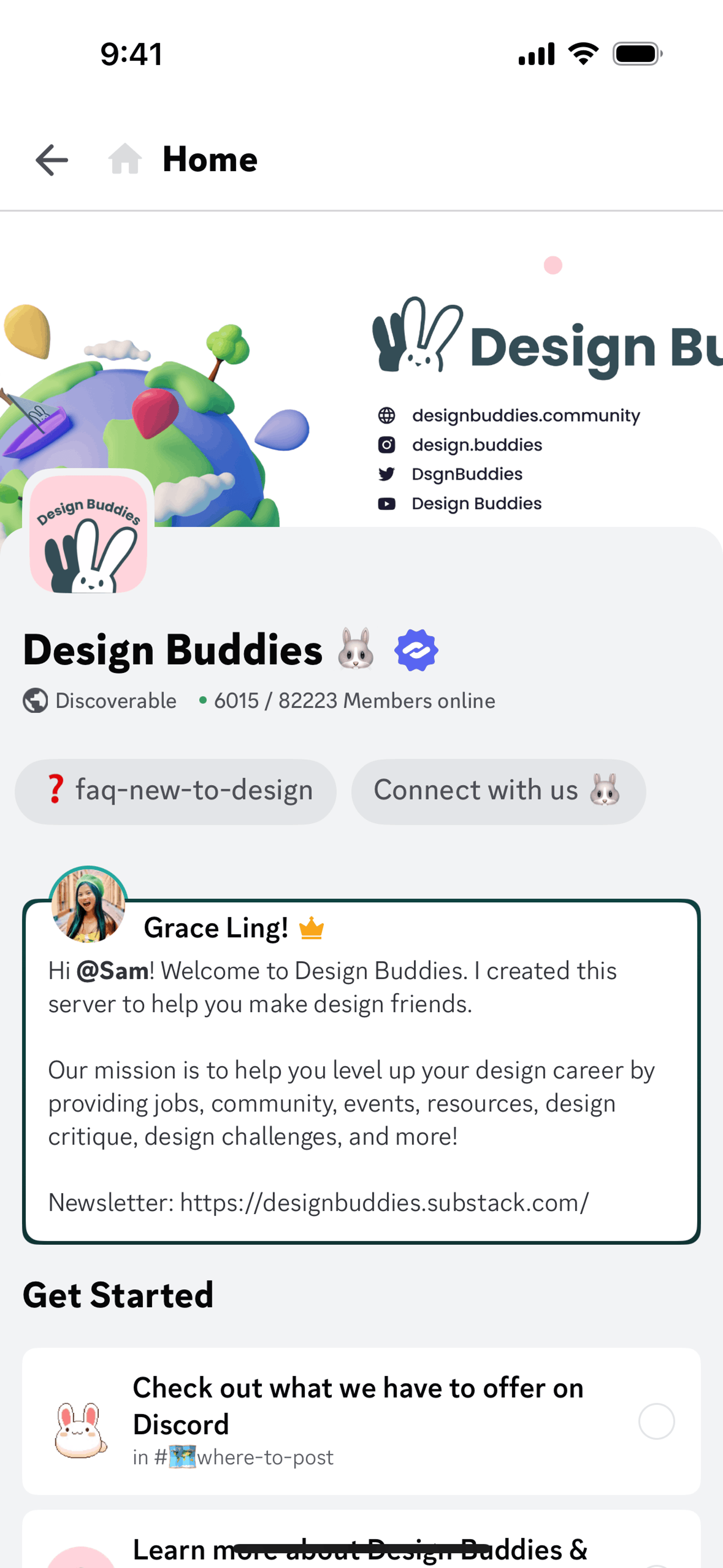 Discord iOS Social Networking interface screenshot 5