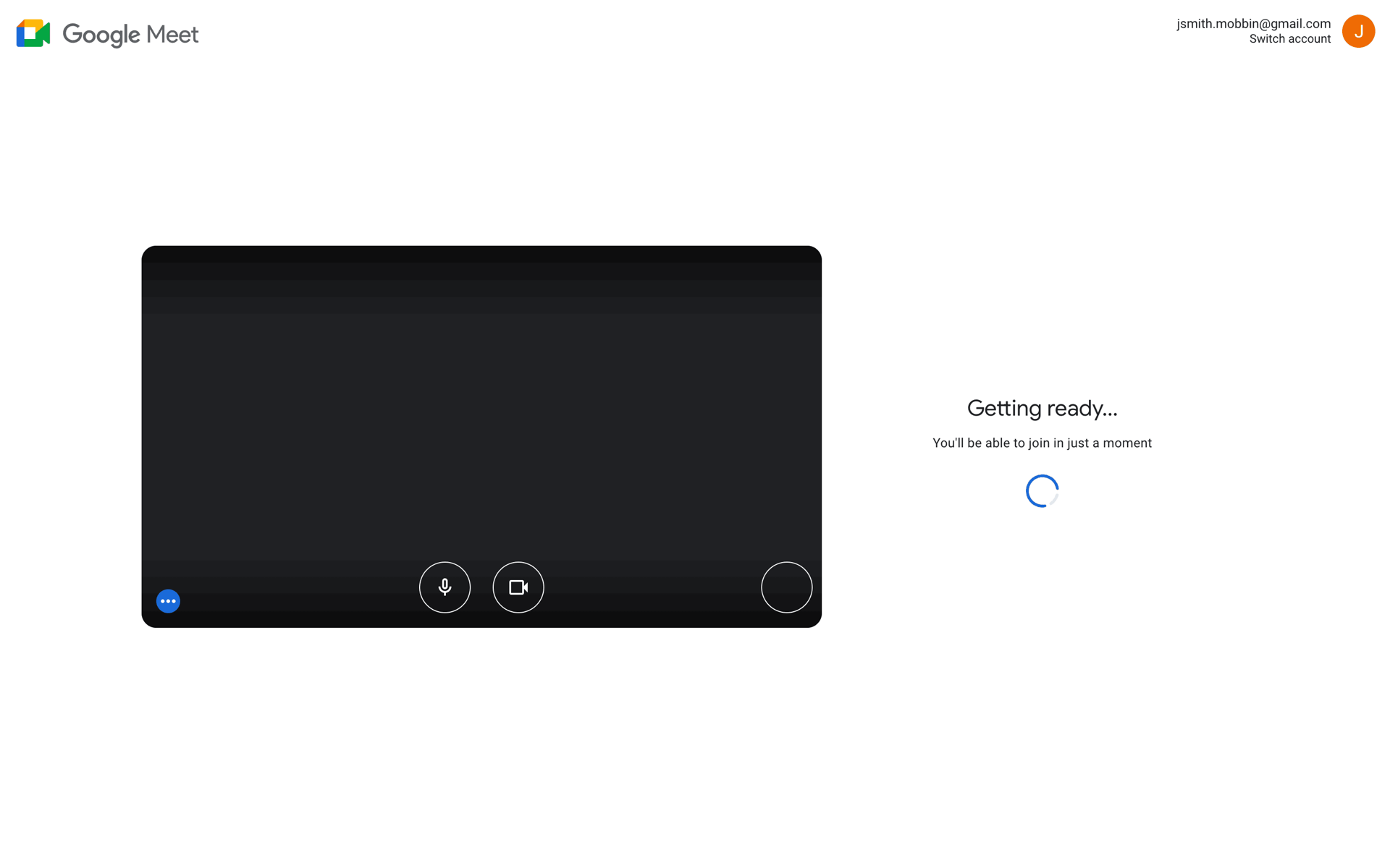 Google Meet Web Social Networking interface screenshot 2