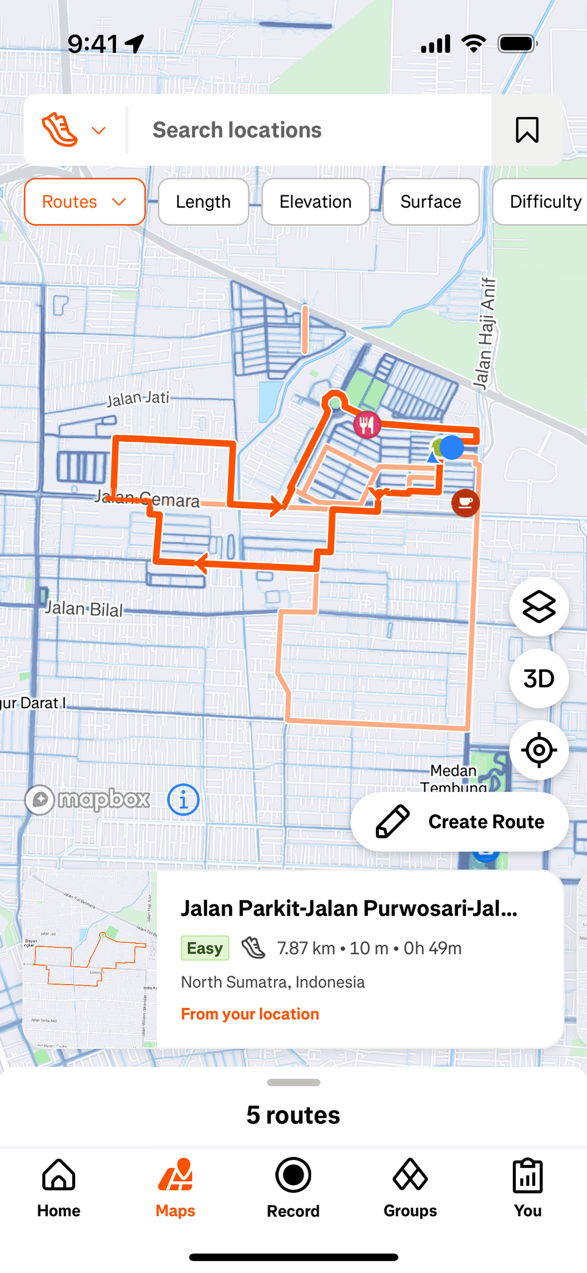 Strava iOS Health & Fitness interface screenshot 21